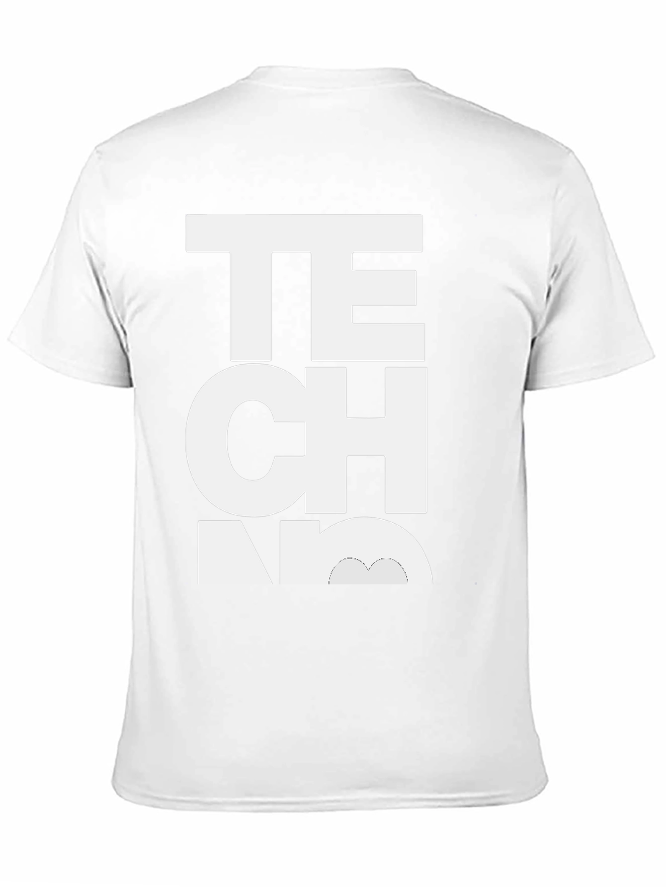 Techno Music Black T-Shirt