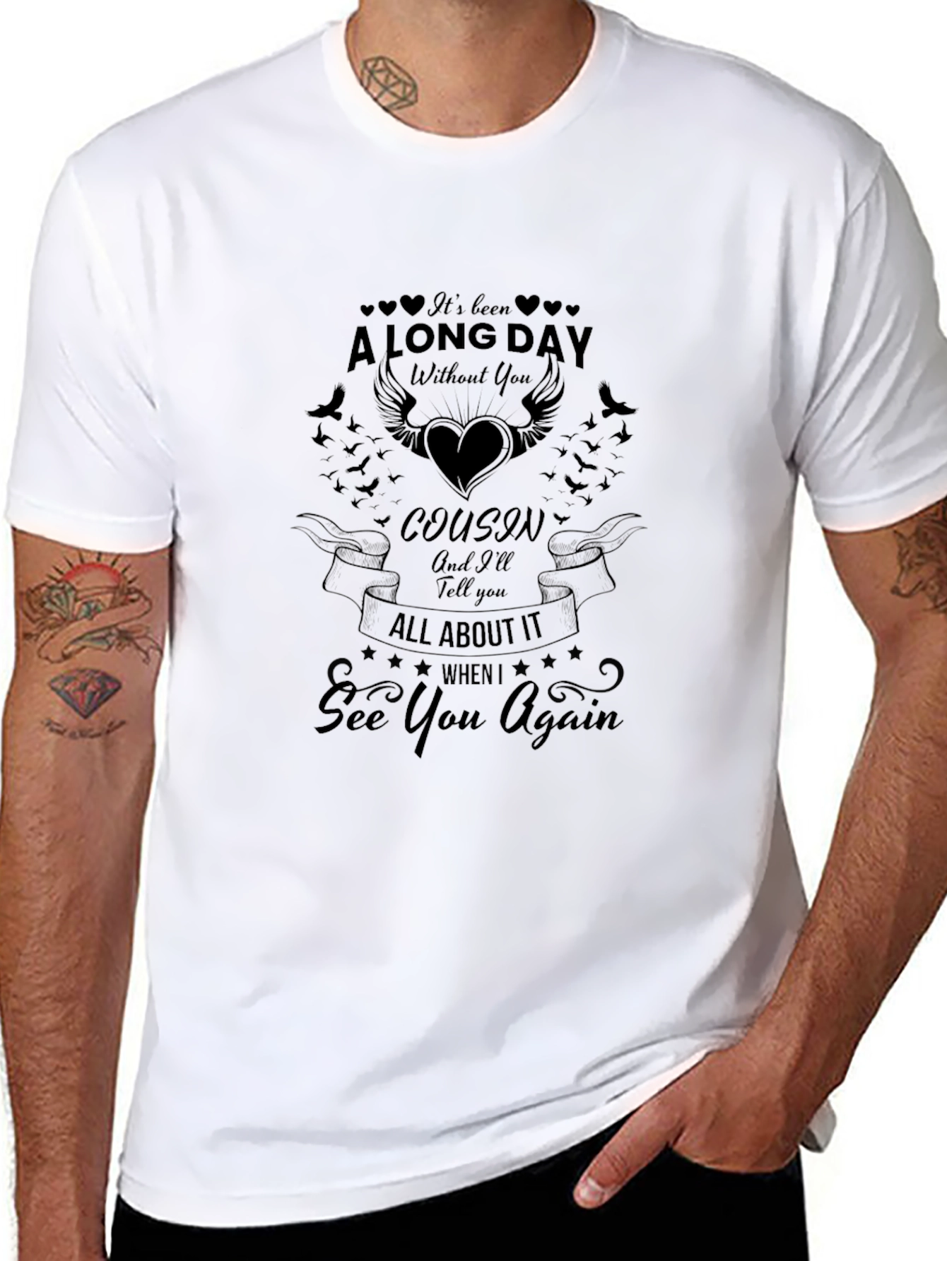 Cousin Memorial T-Shirt See You Again Tribute