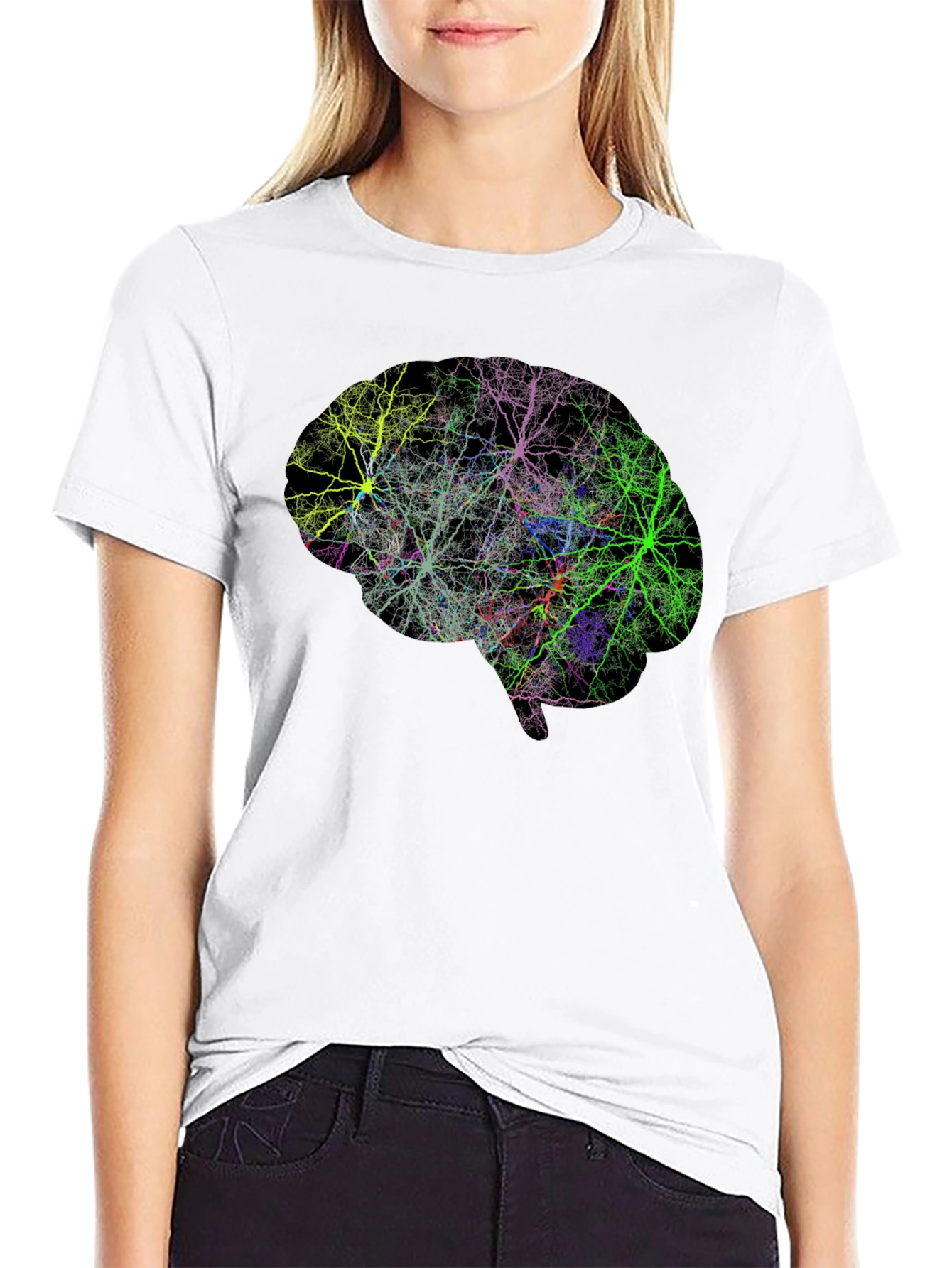 Brain Anatomy T-Shirt - Unique Science Tee