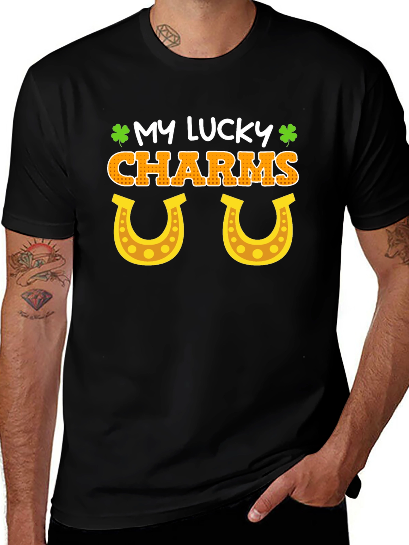 My Lucky Charms St. Patricks Day Graphic T-Shirt