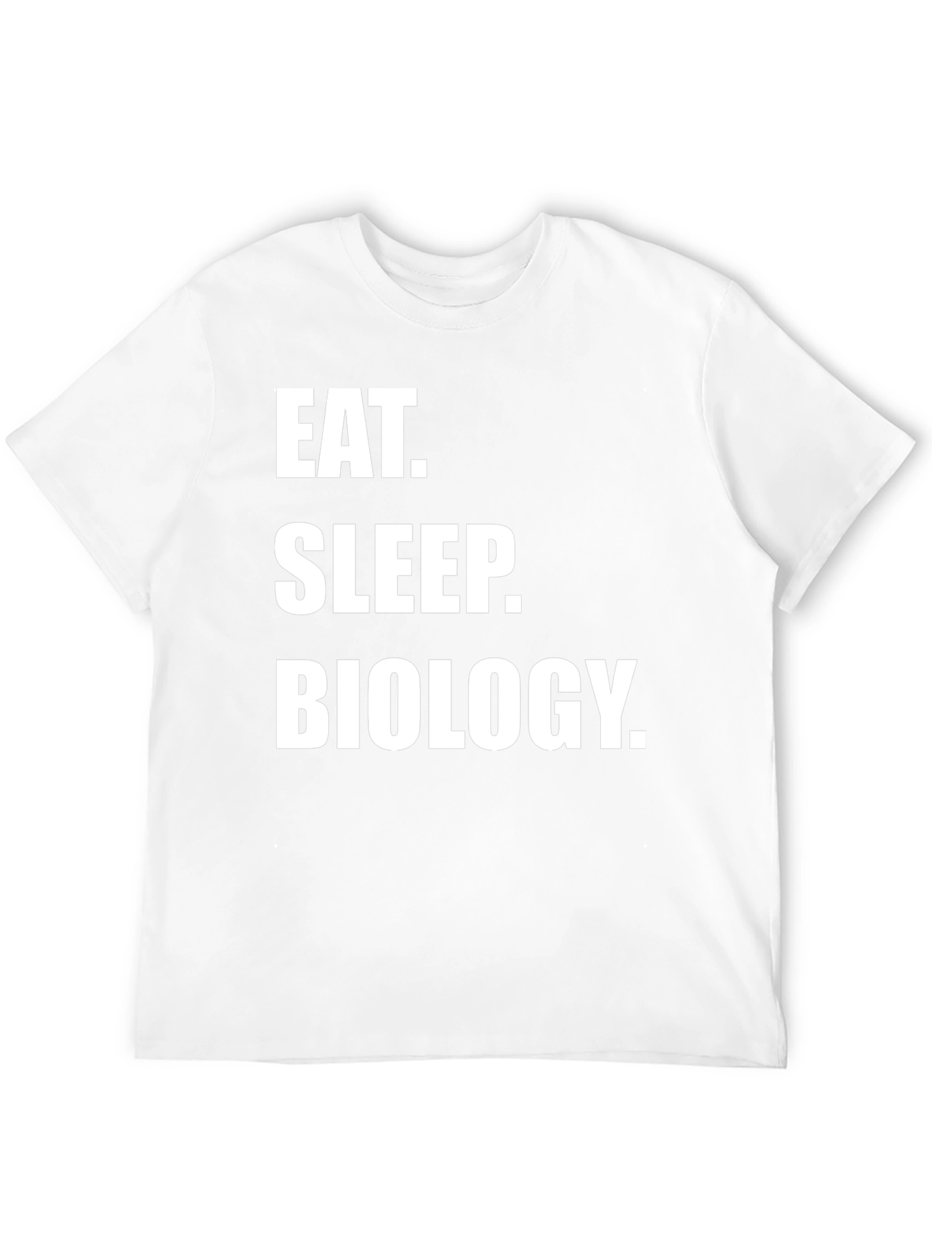 Eat Sleep Biology T-Shirt - Science Lover Tee