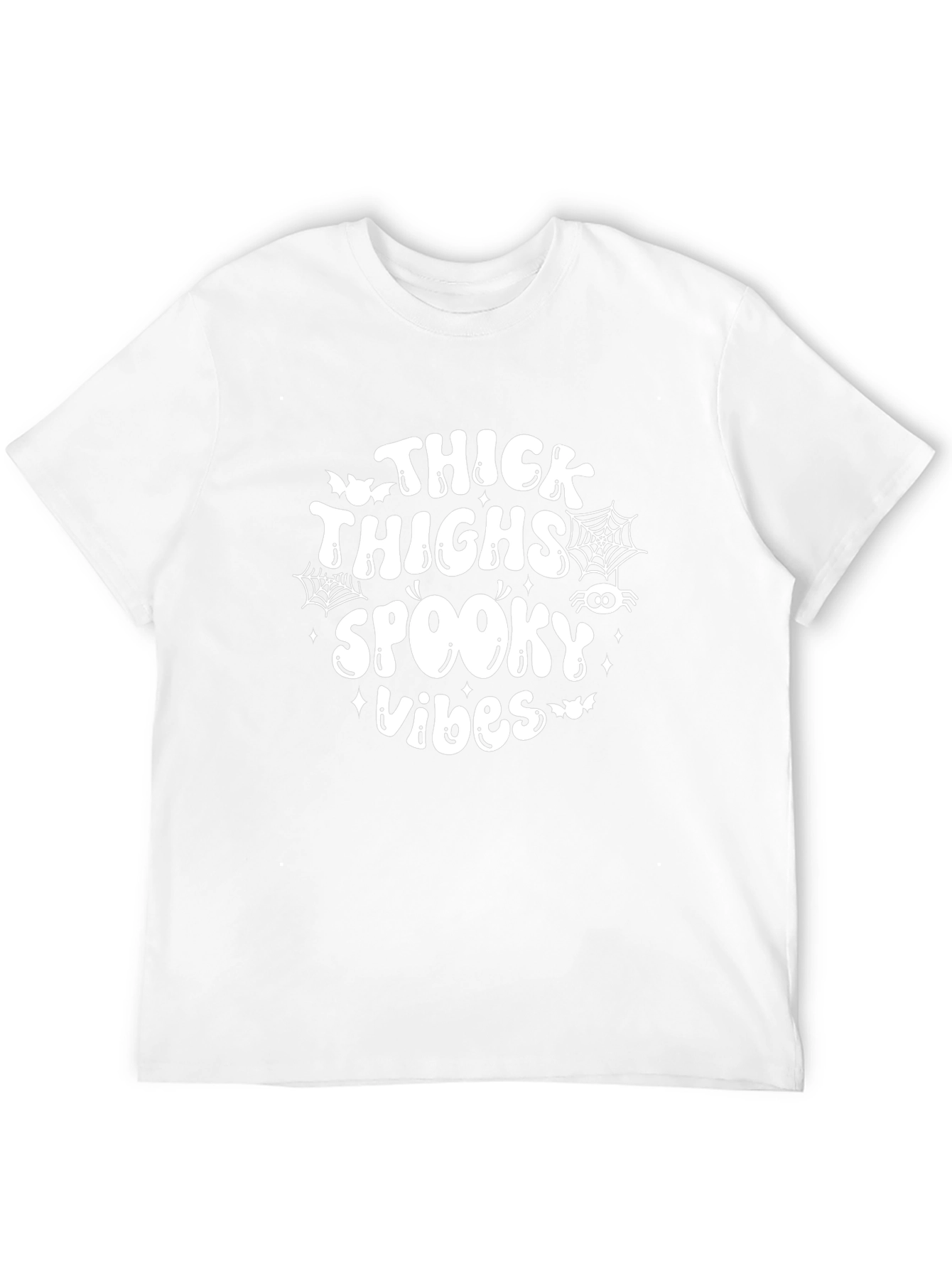 Thick Thighs Spooky Vibes Graphic Tee