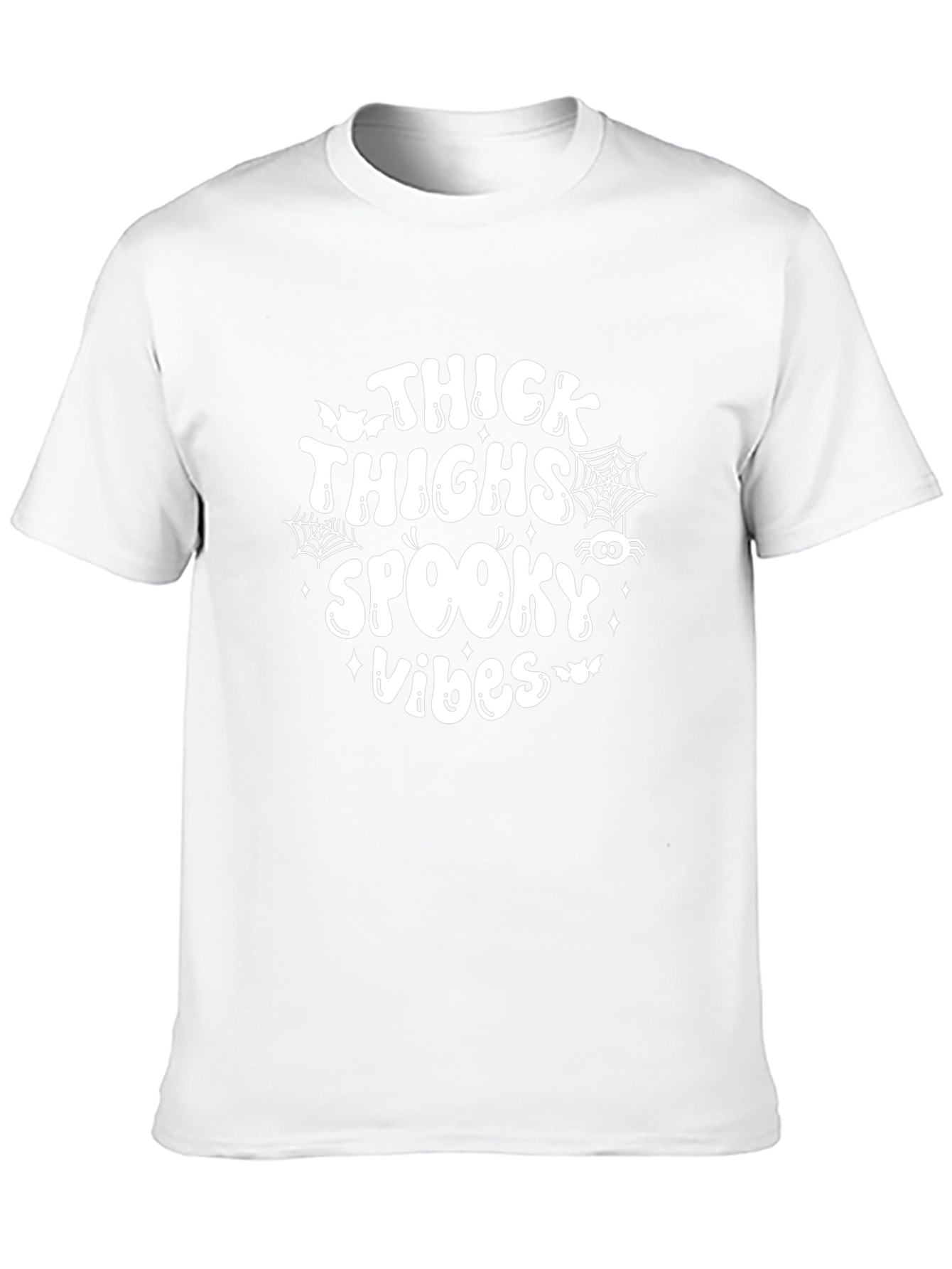 Thick Thighs Spooky Vibes Graphic Tee