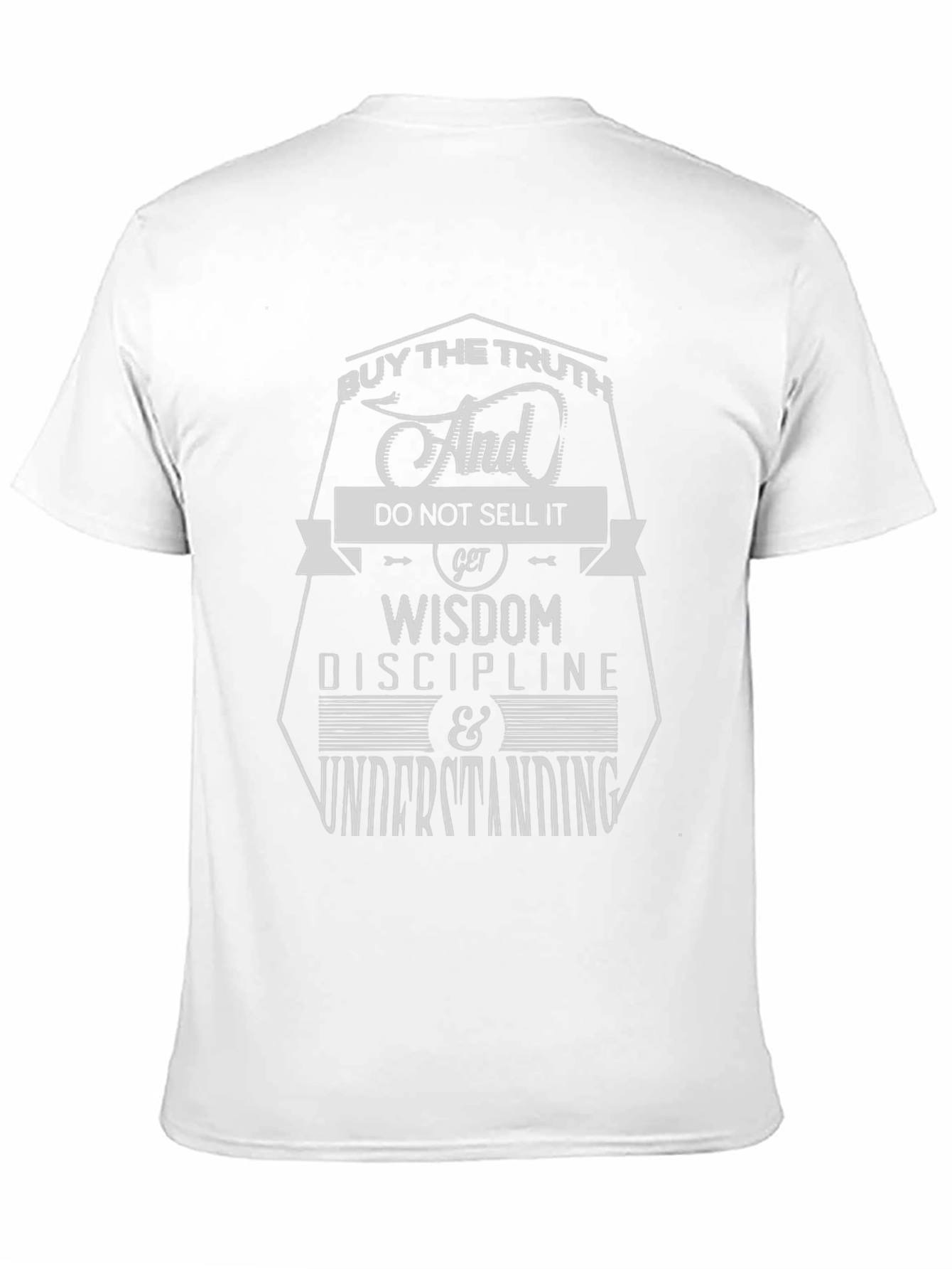 Truth Wisdom Discipline & Understanding Graphic Tee