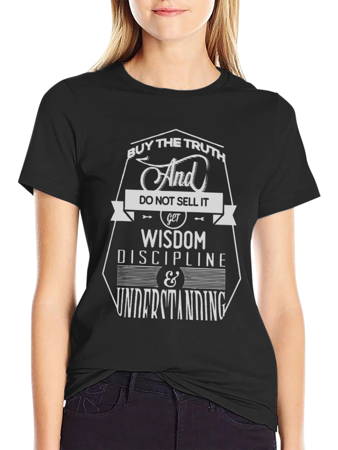 Truth Wisdom Discipline & Understanding Graphic Tee