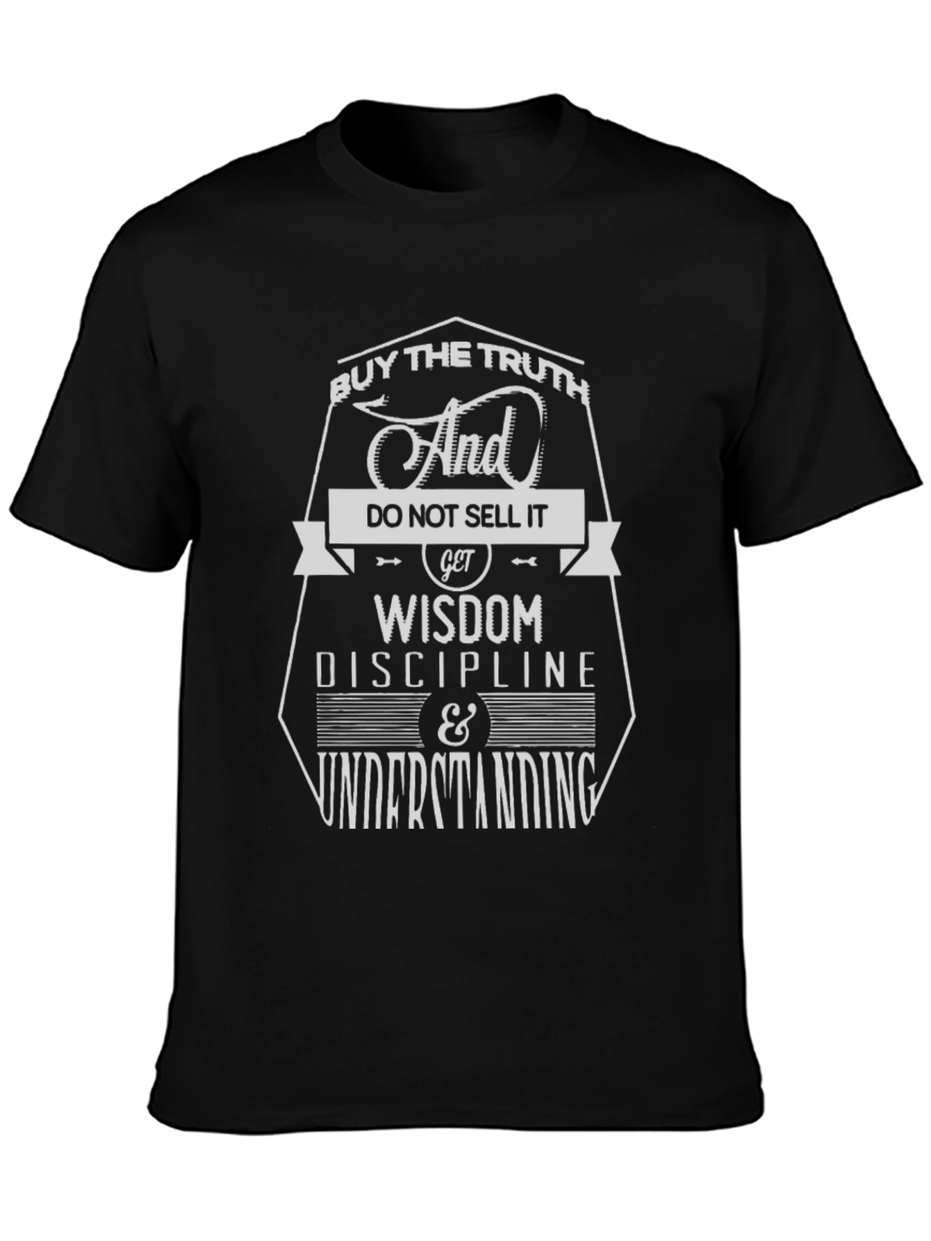 Truth Wisdom Discipline & Understanding Graphic Tee