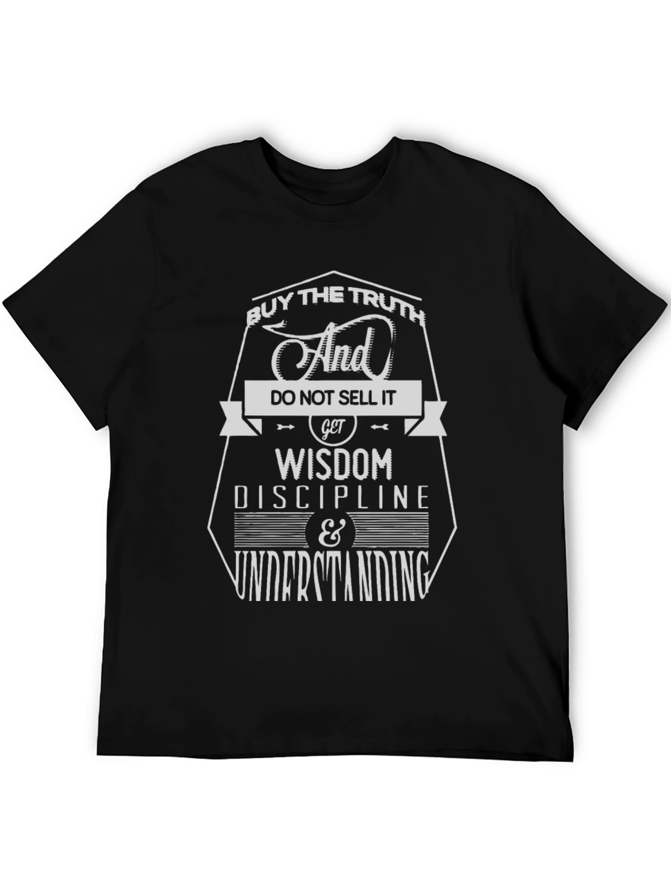 Truth Wisdom Discipline & Understanding Graphic Tee