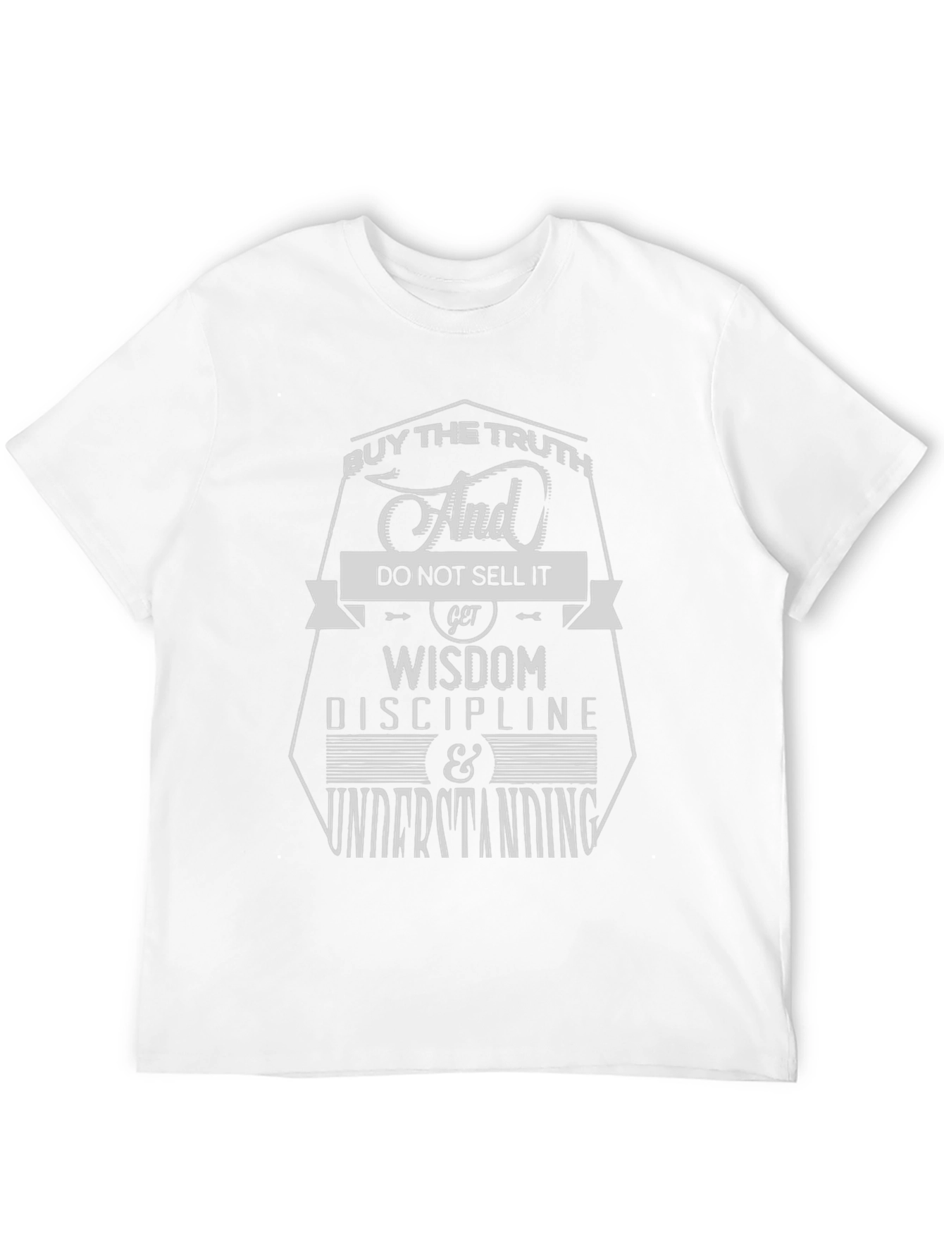 Truth Wisdom Discipline & Understanding Graphic Tee