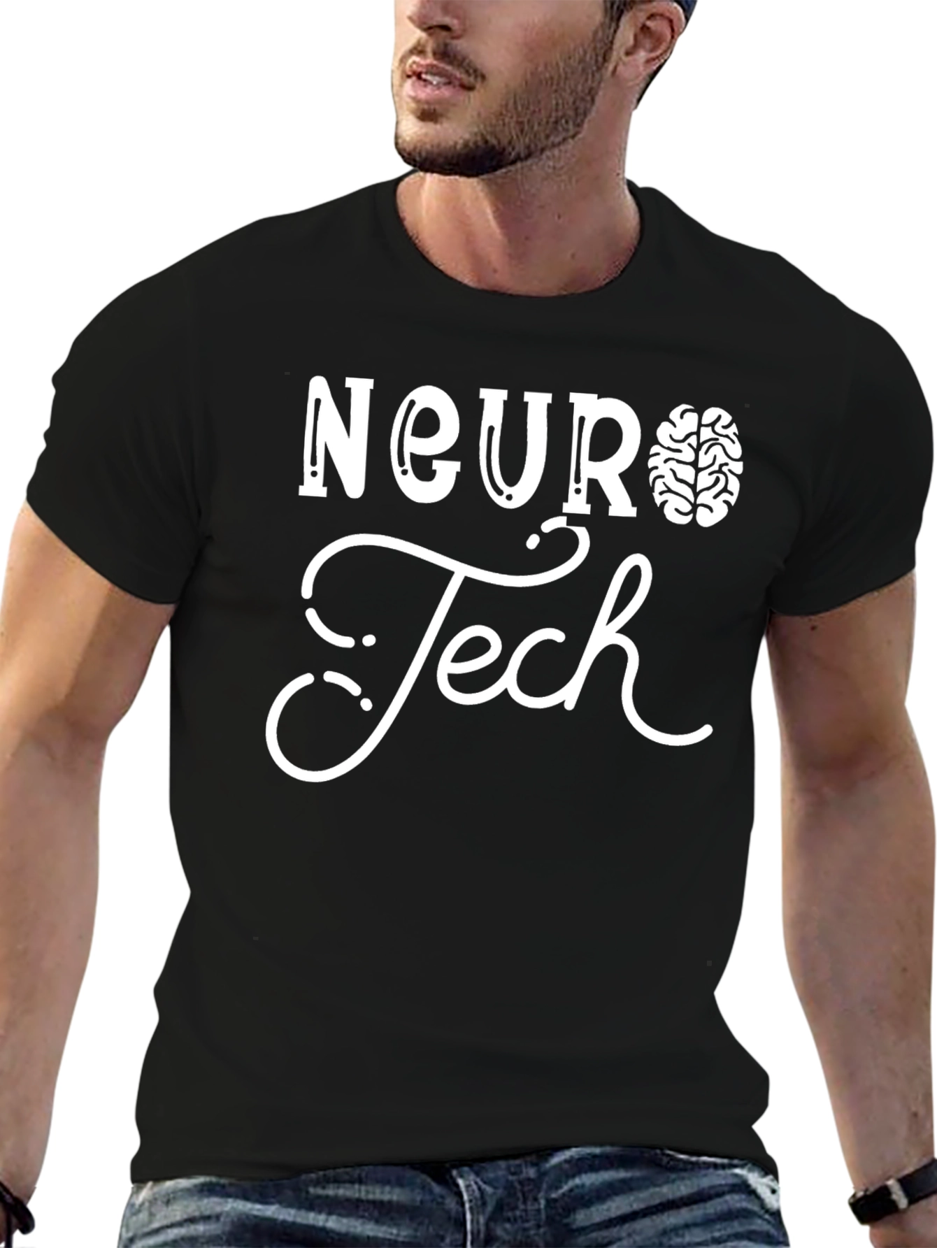 Neuro Tech T-Shirt - Brain Design