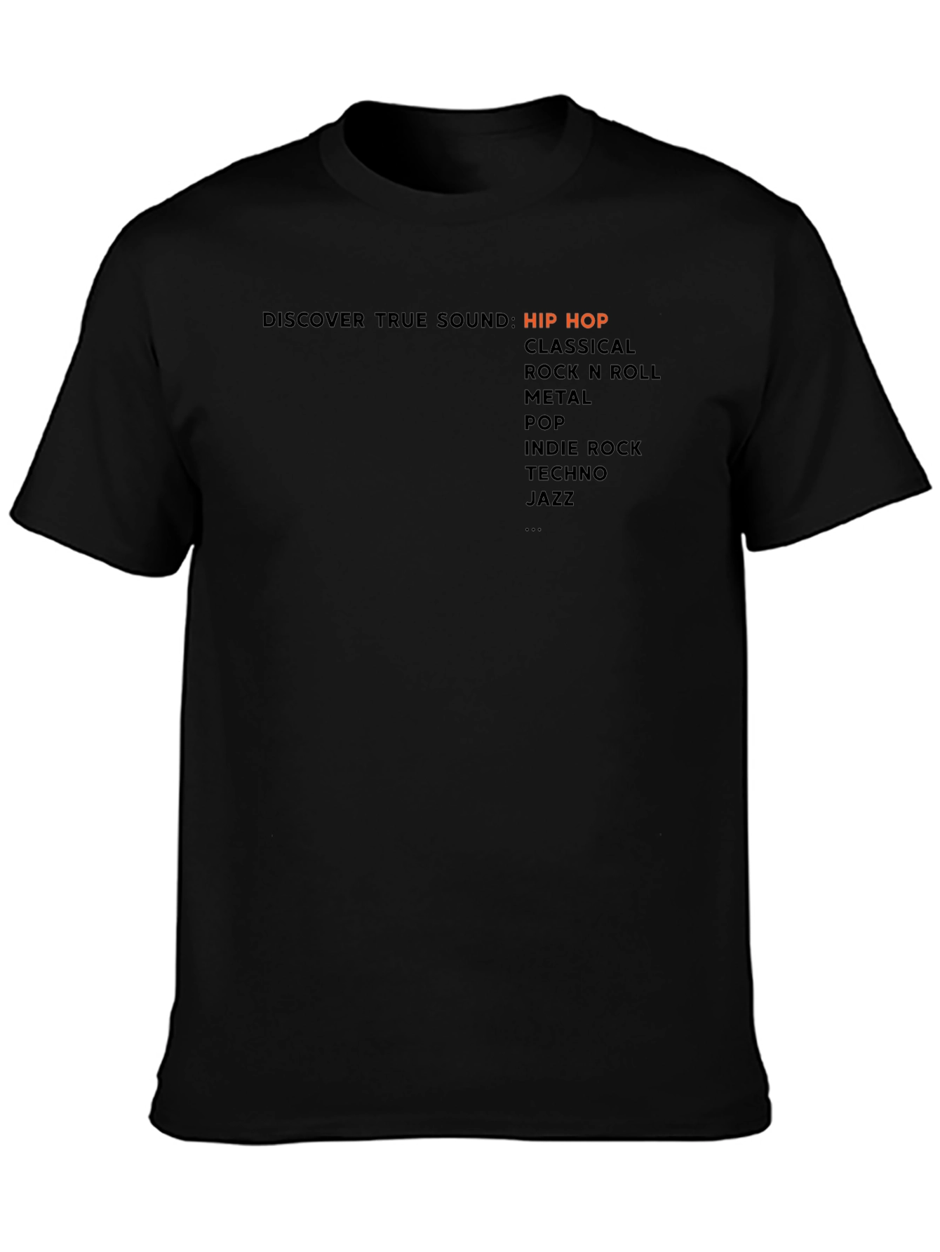 Discover True Sound Music Genre T-Shirt