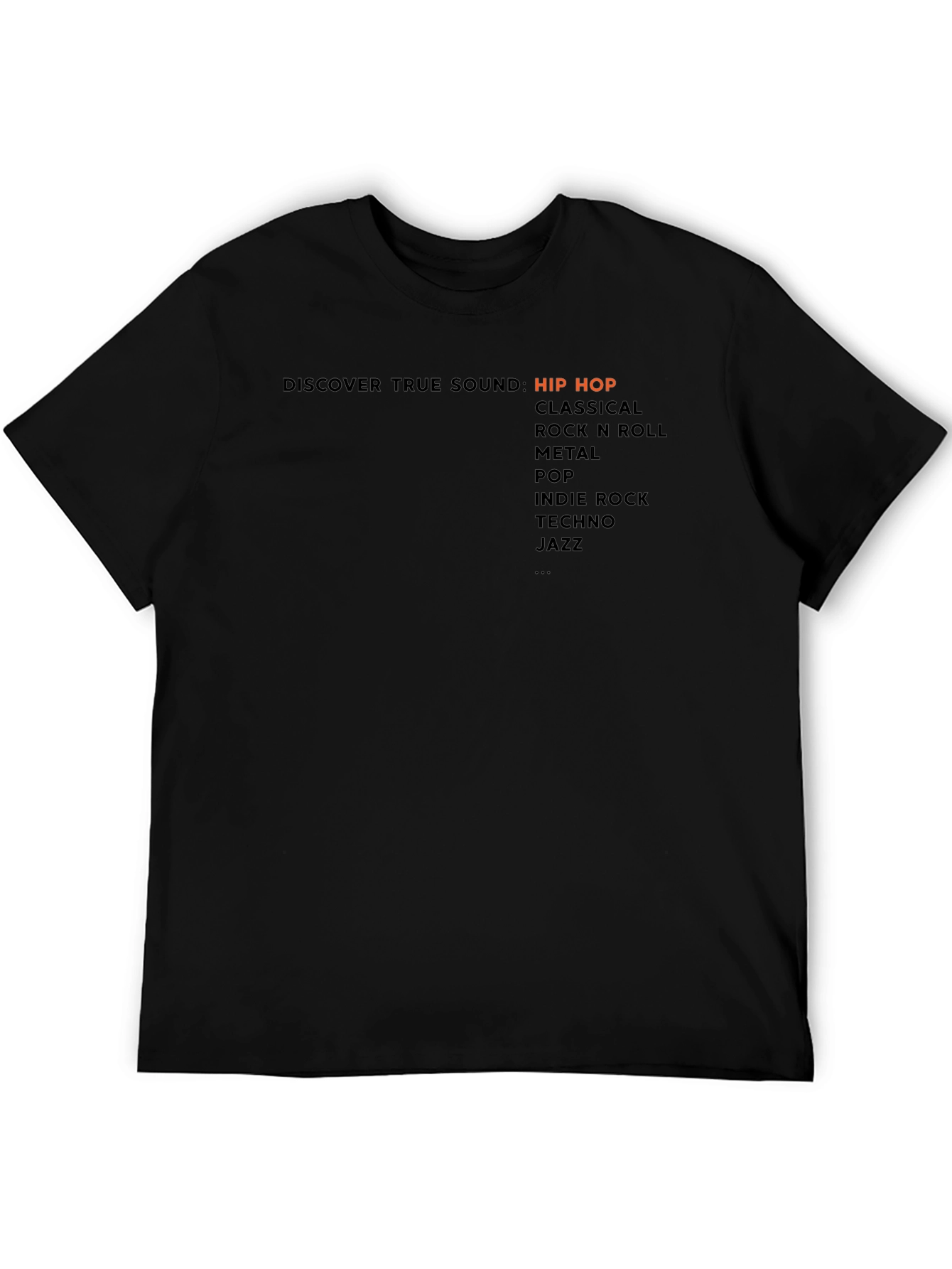 Discover True Sound Music Genre T-Shirt