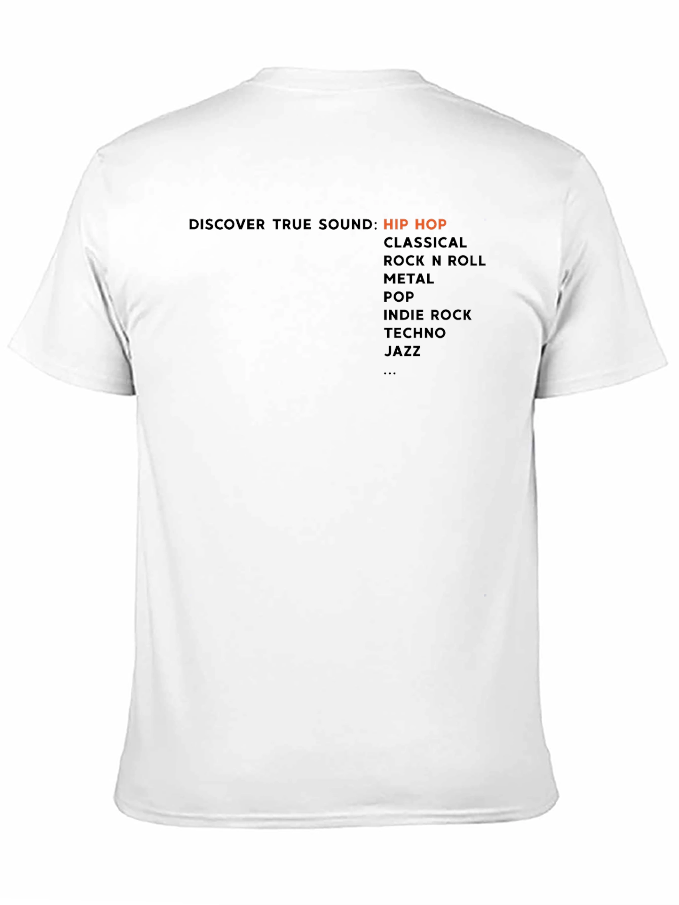 Discover True Sound Music Genre T-Shirt