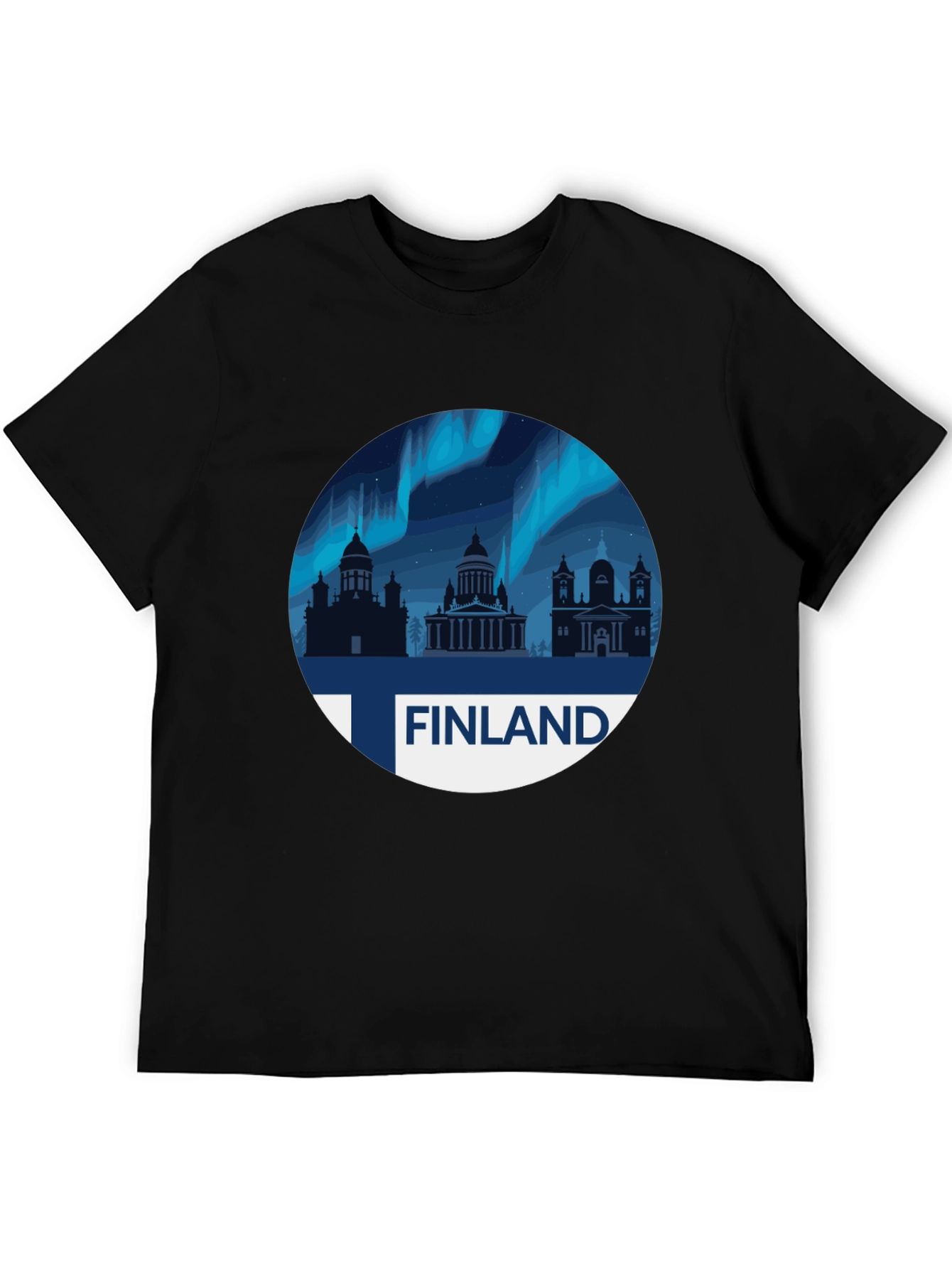 Finland Aurora Borealis T-Shirt