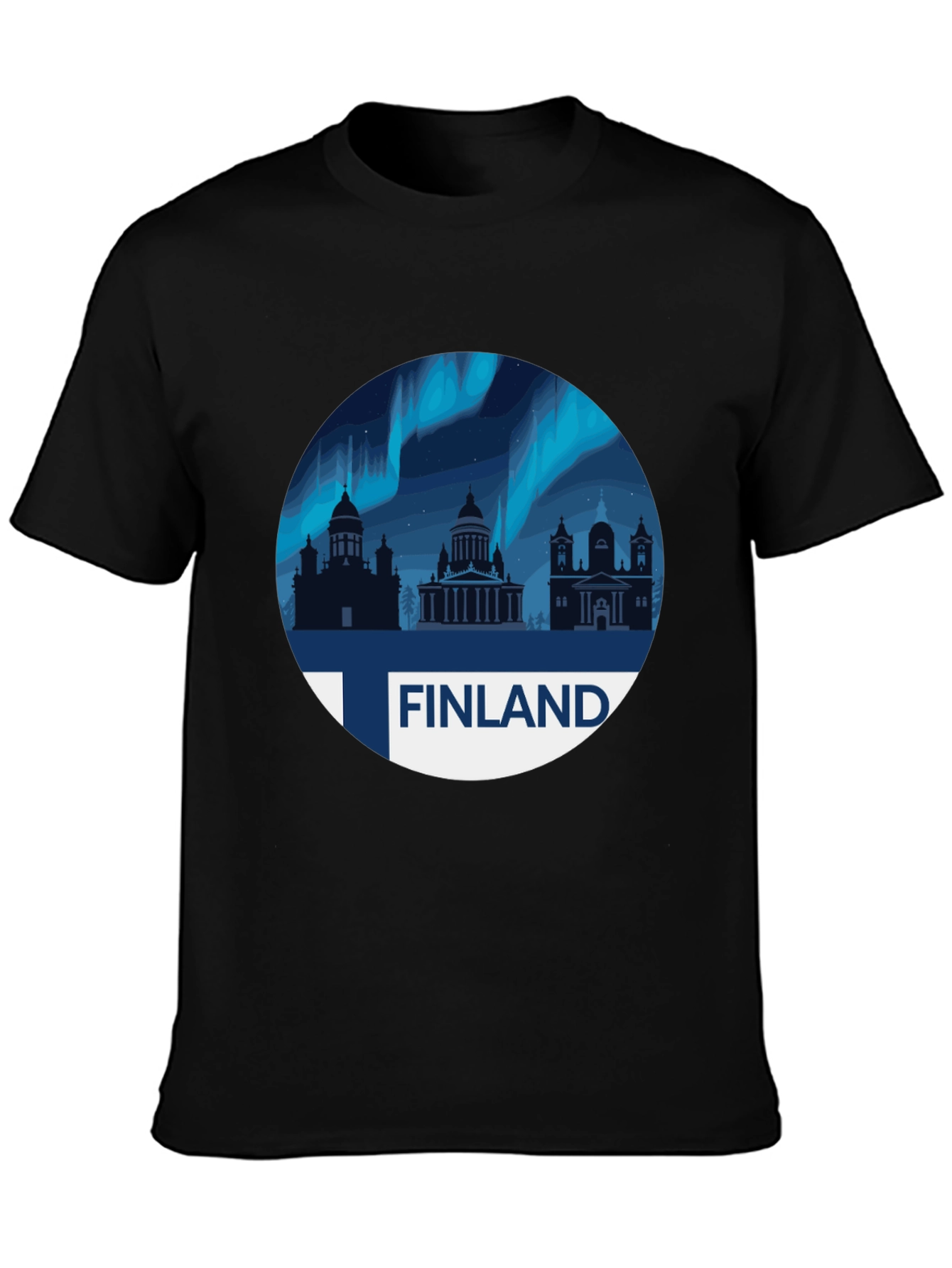 Finland Aurora Borealis T-Shirt