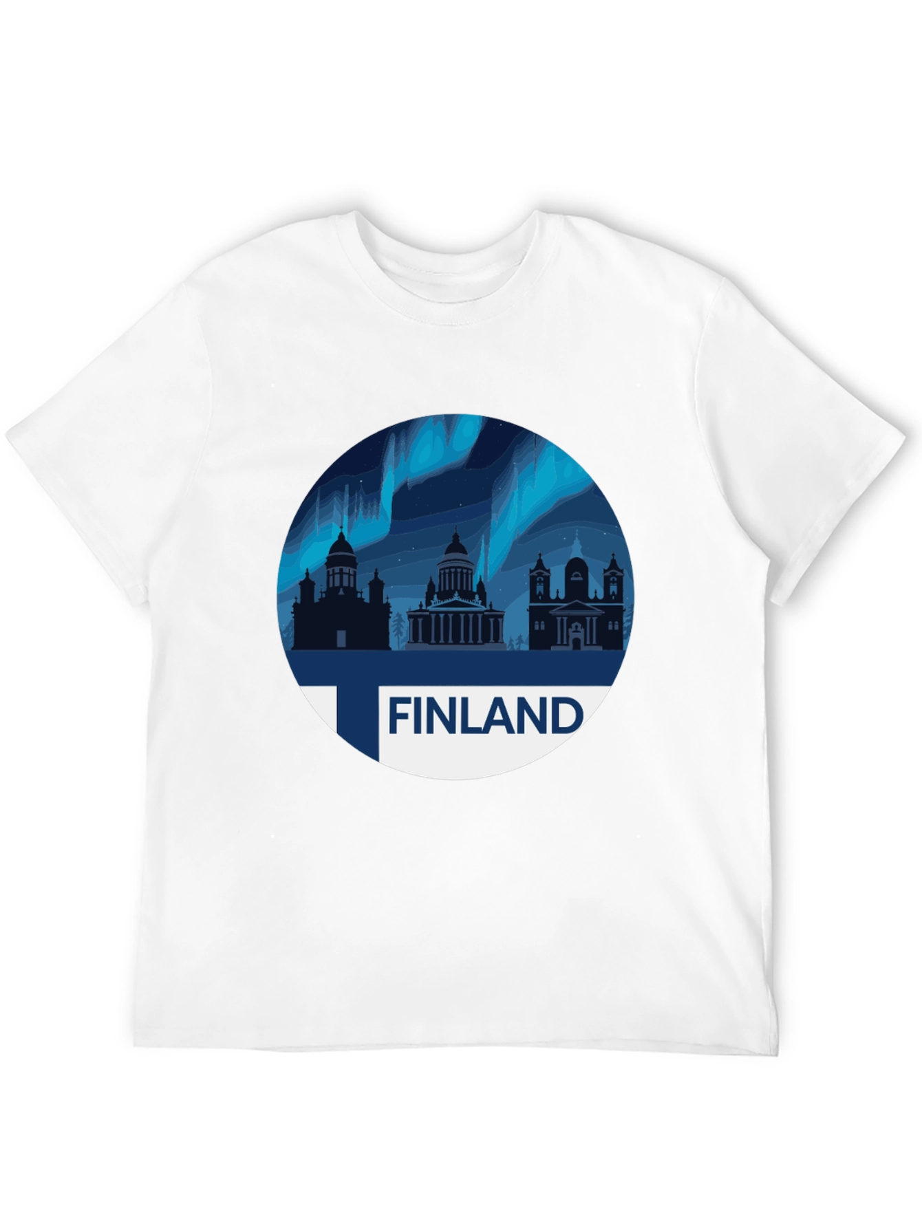 Finland Aurora Borealis T-Shirt