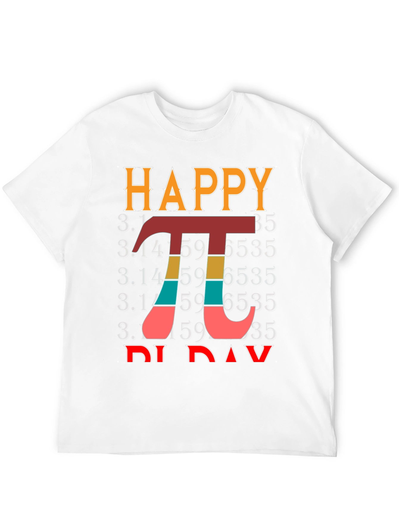 Happy Pi Day Graphic T-Shirt