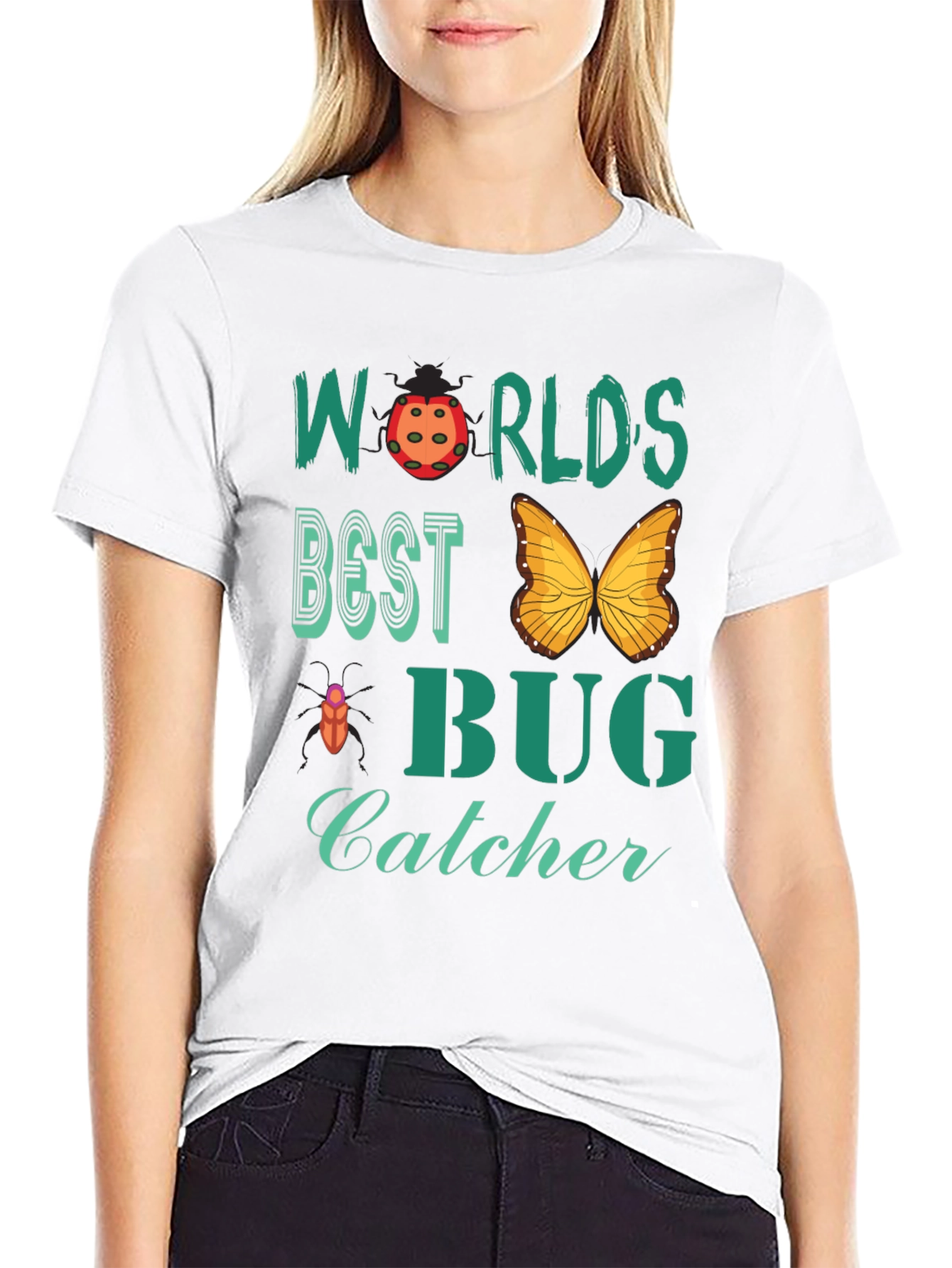Worlds Best Bug Catcher Graphic Tee