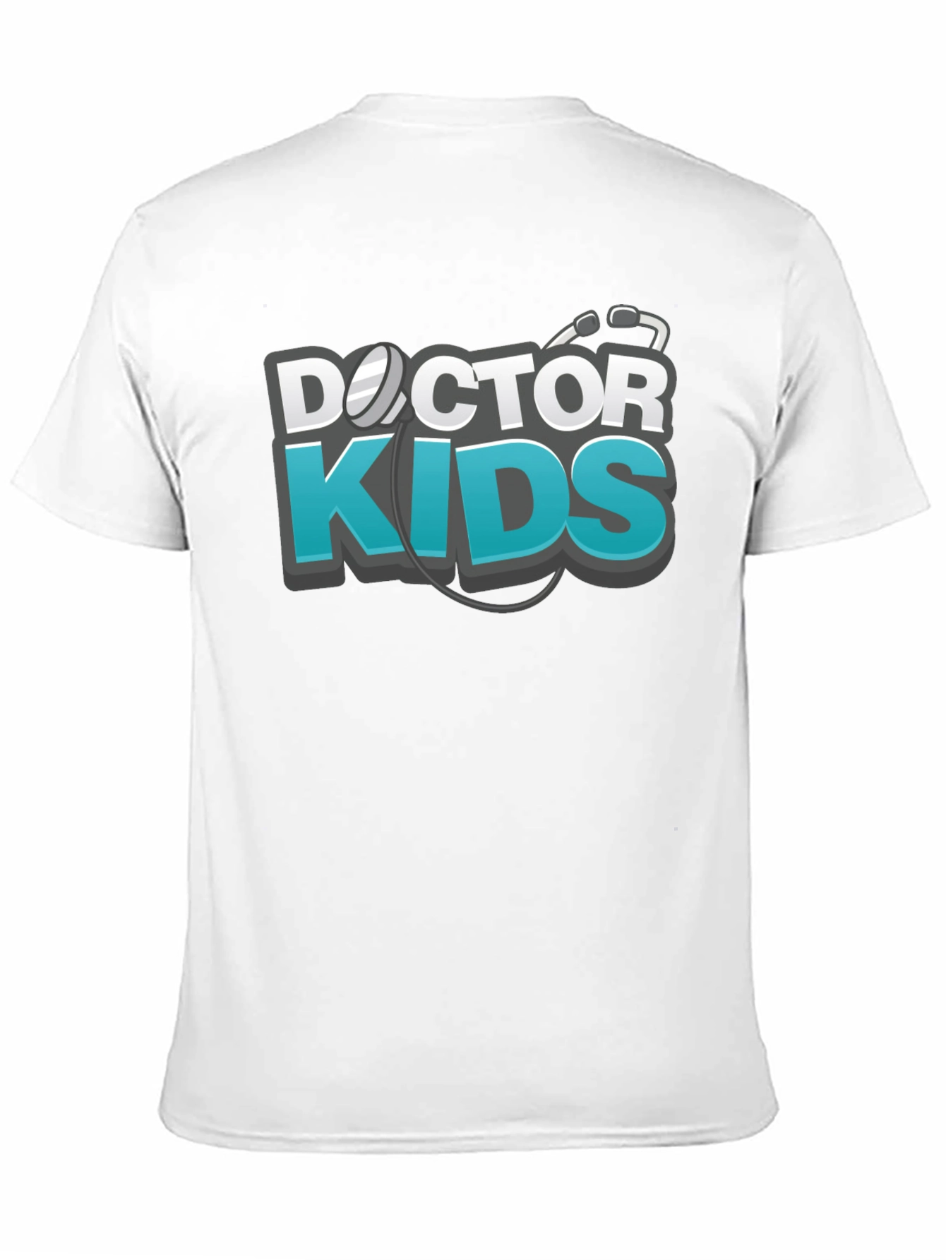 Doctor Kids Graphic Black T-Shirt