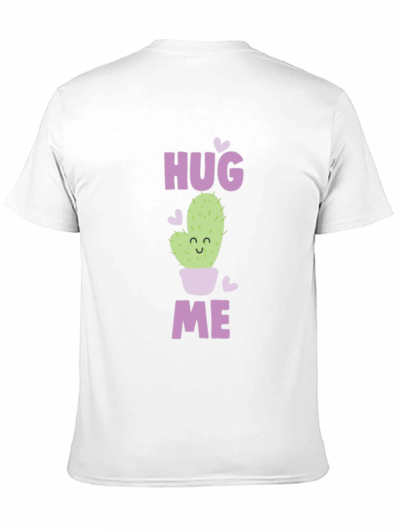 Hug Me Cactus Graphic Tee - Soft Cotton Blend