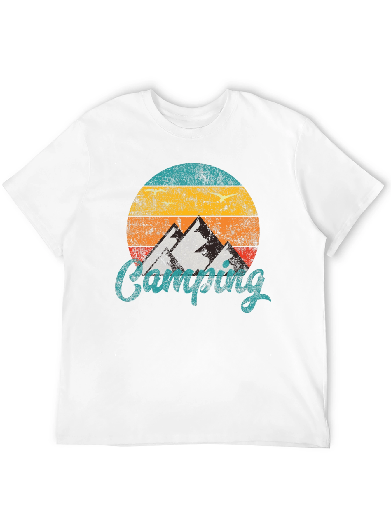 Retro Camping Graphic T-Shirt