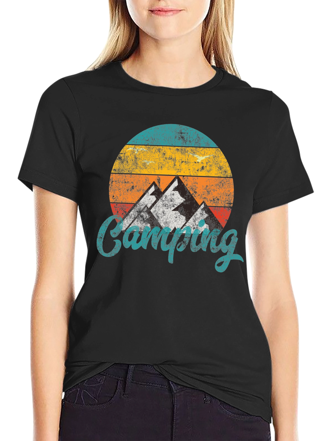 Retro Camping Graphic T-Shirt