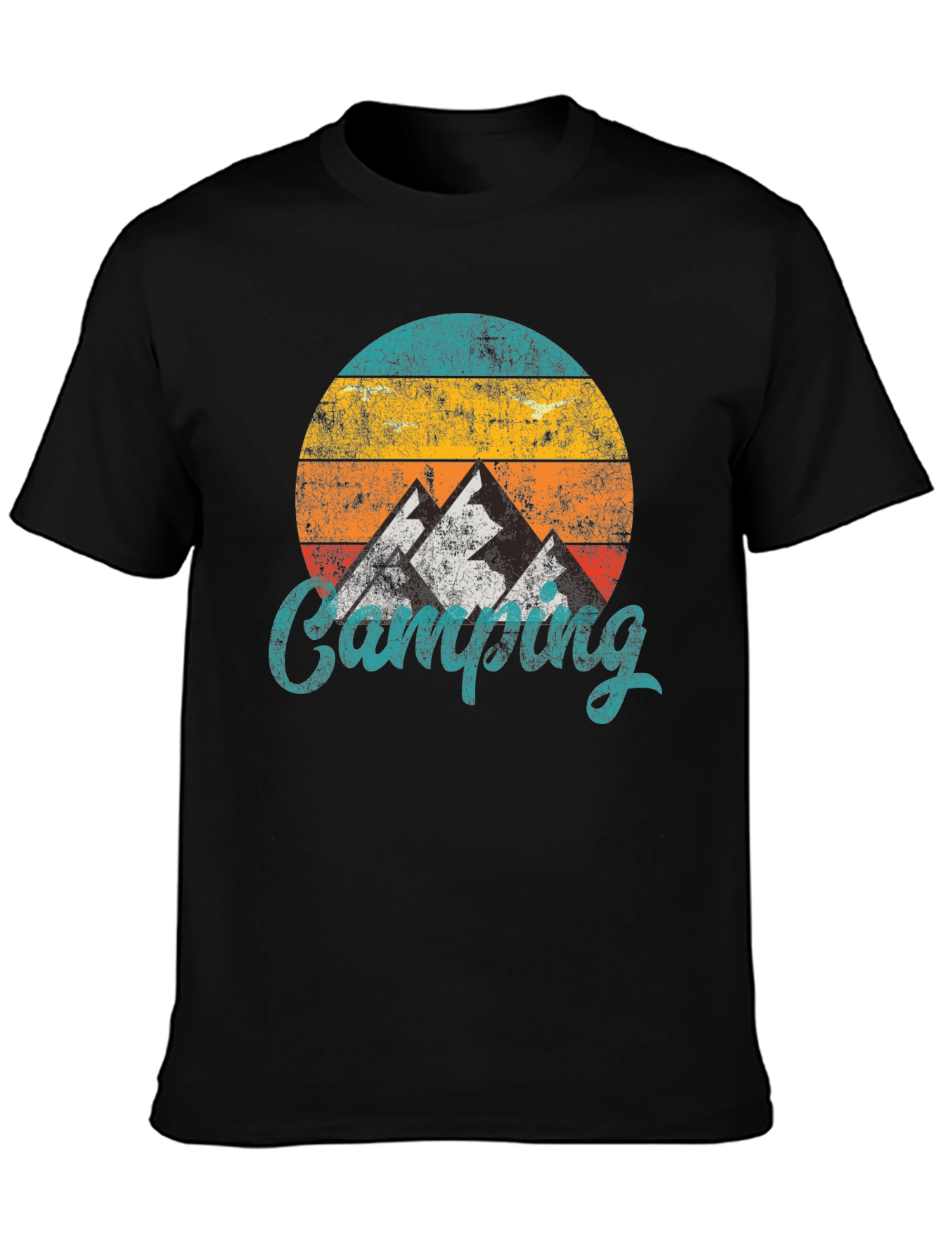 Retro Camping Graphic T-Shirt