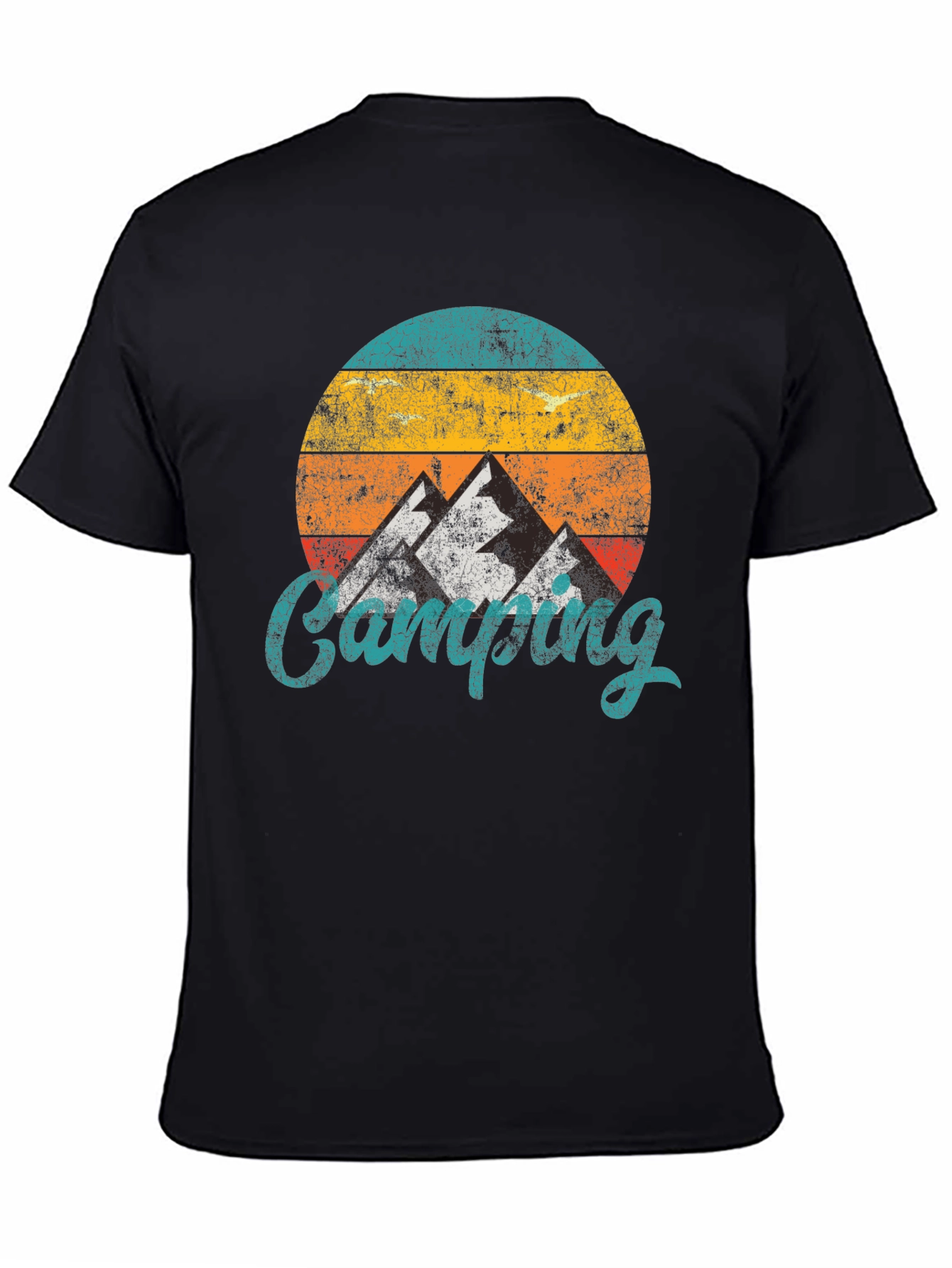 Retro Camping Graphic T-Shirt