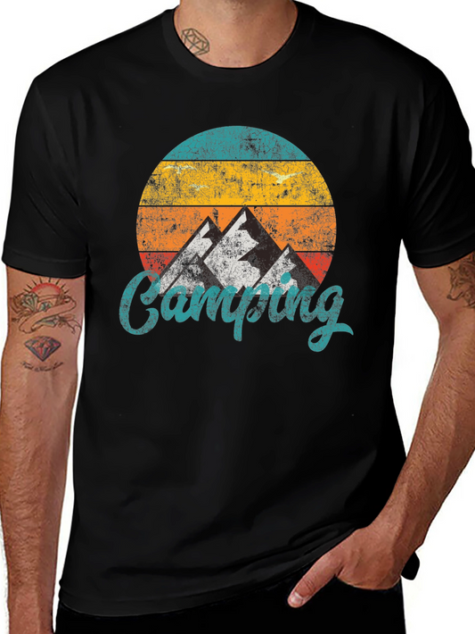 Retro Camping Graphic T-Shirt