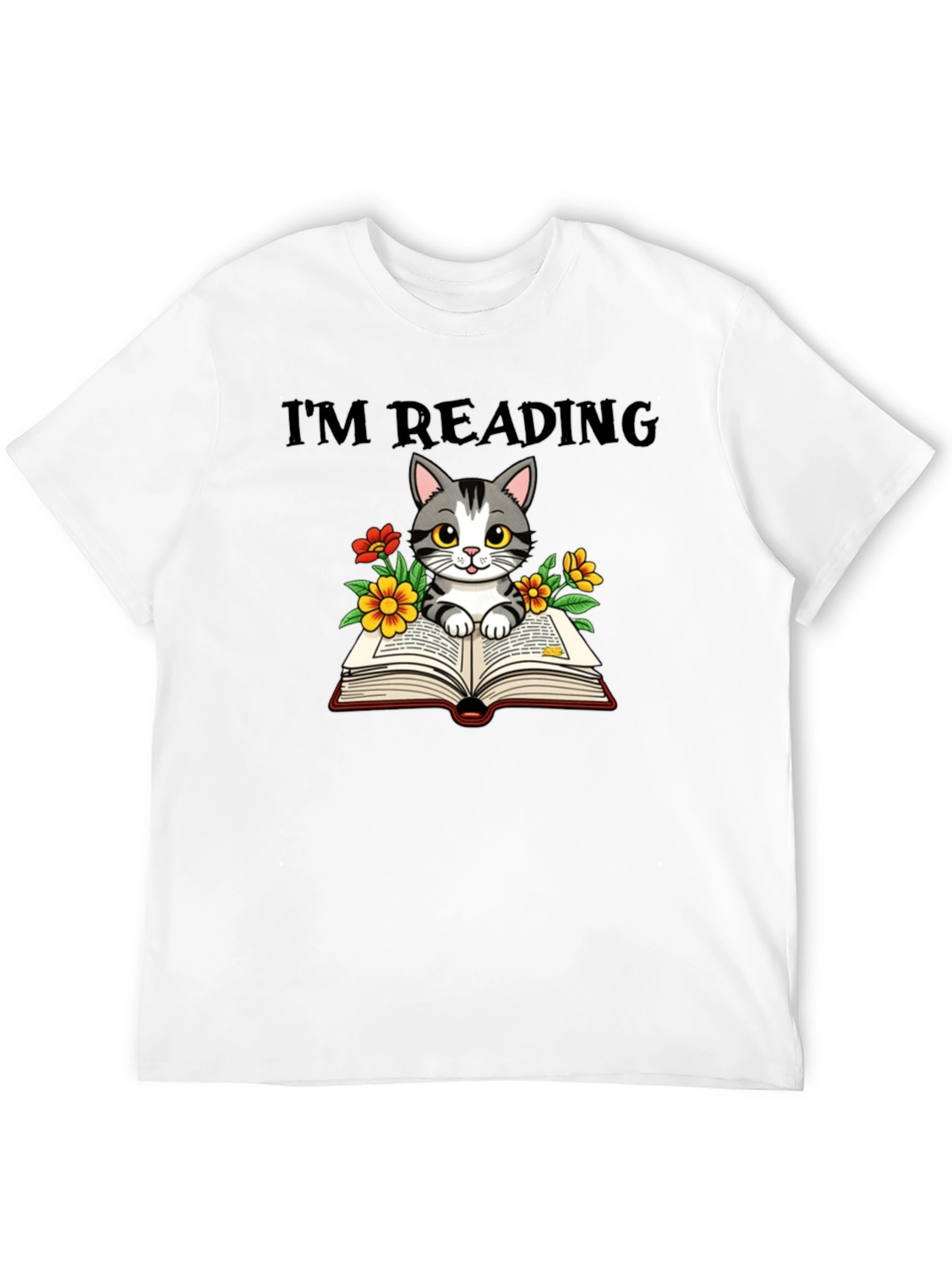 Im Reading Cat T-Shirt