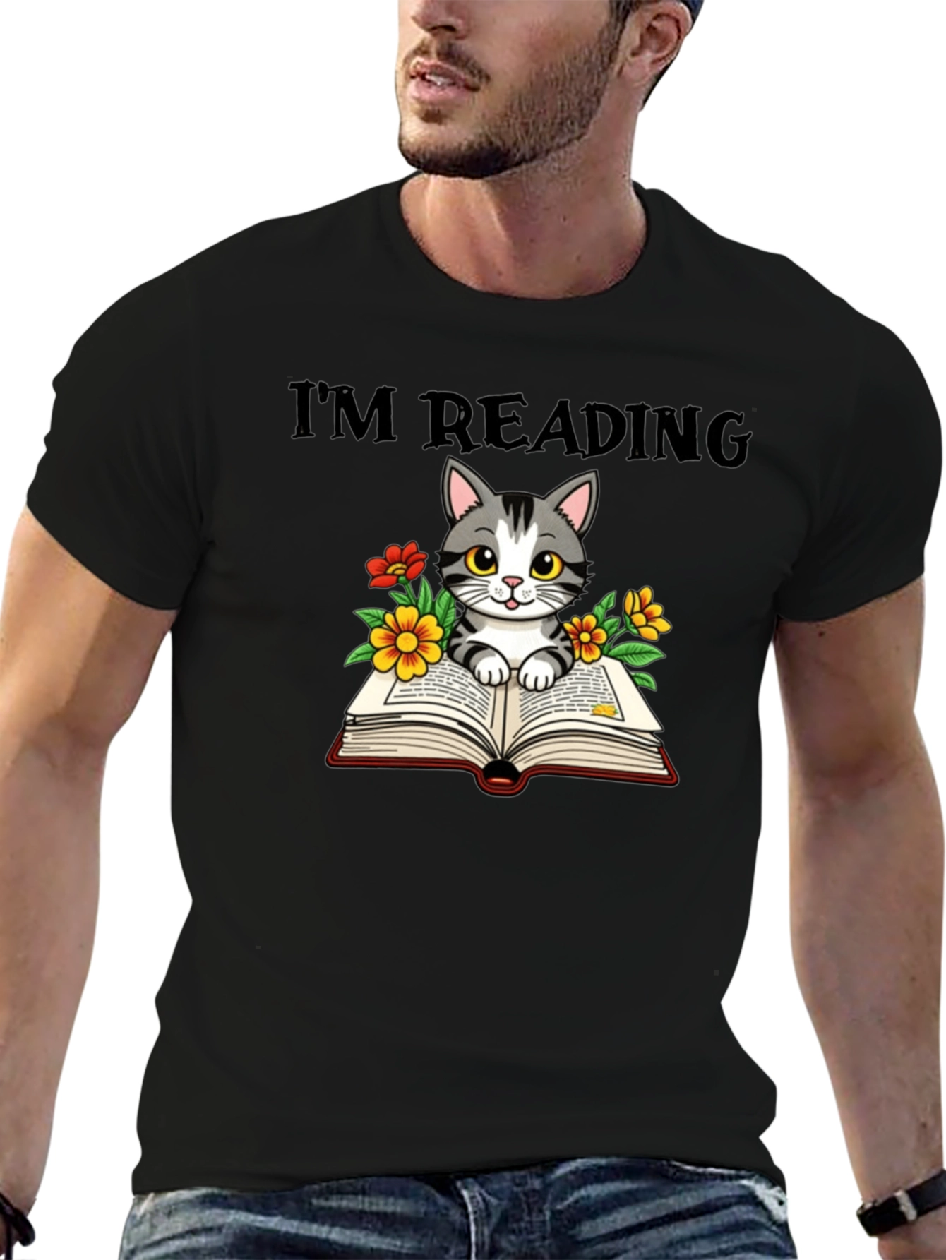Im Reading Cat T-Shirt