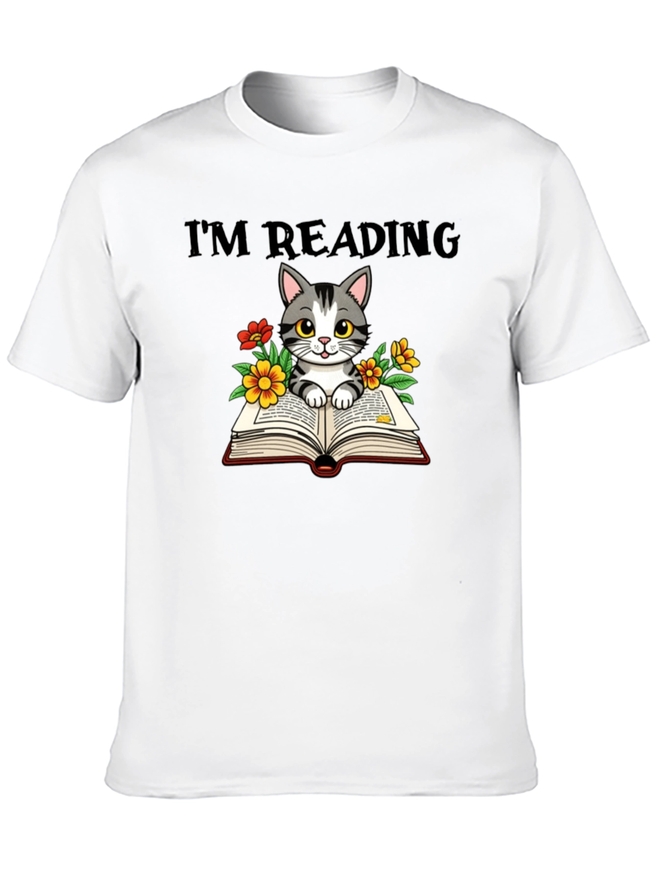 Im Reading Cat T-Shirt