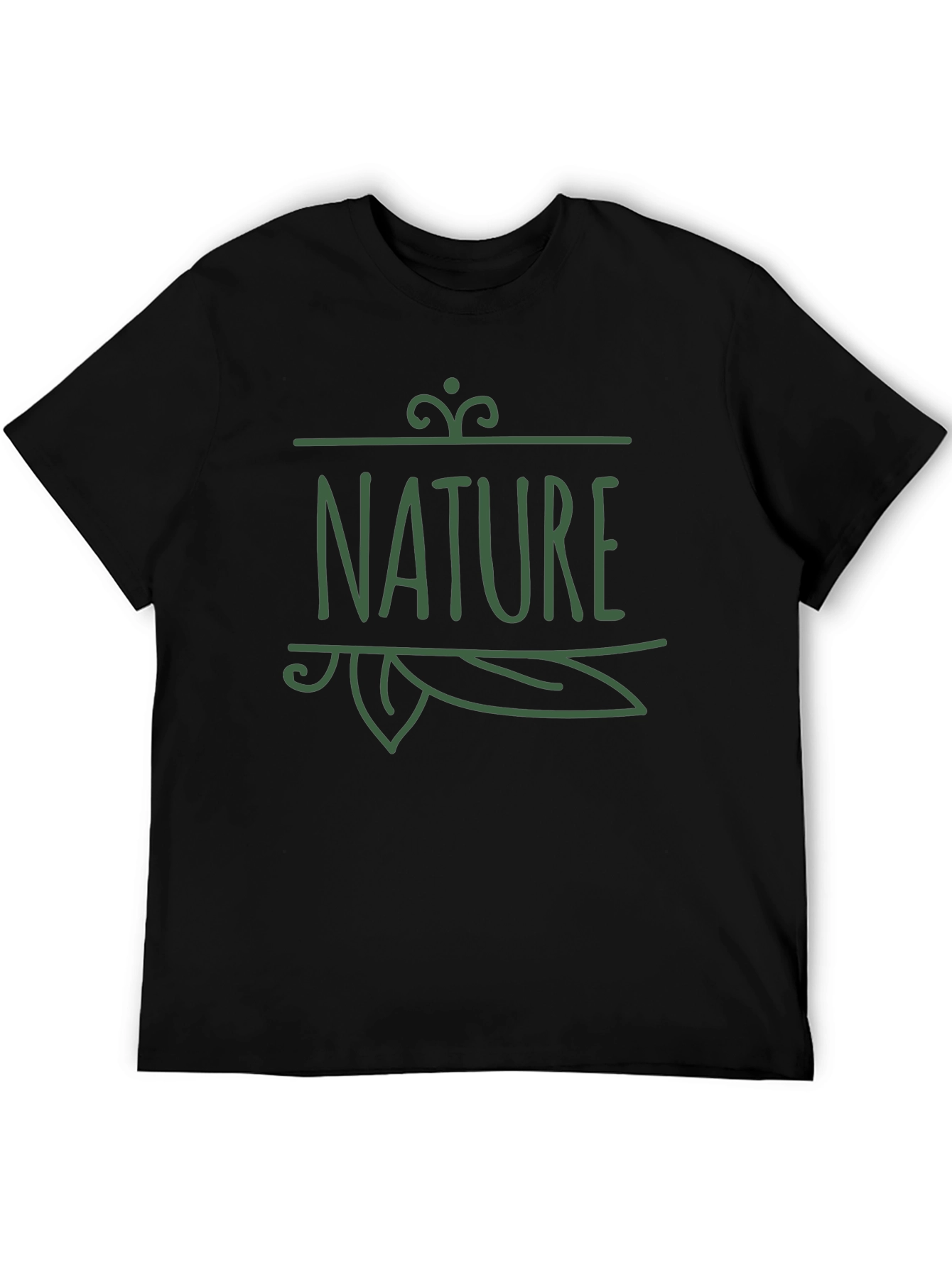 Nature Graphic Tee - Soft Cotton Blend