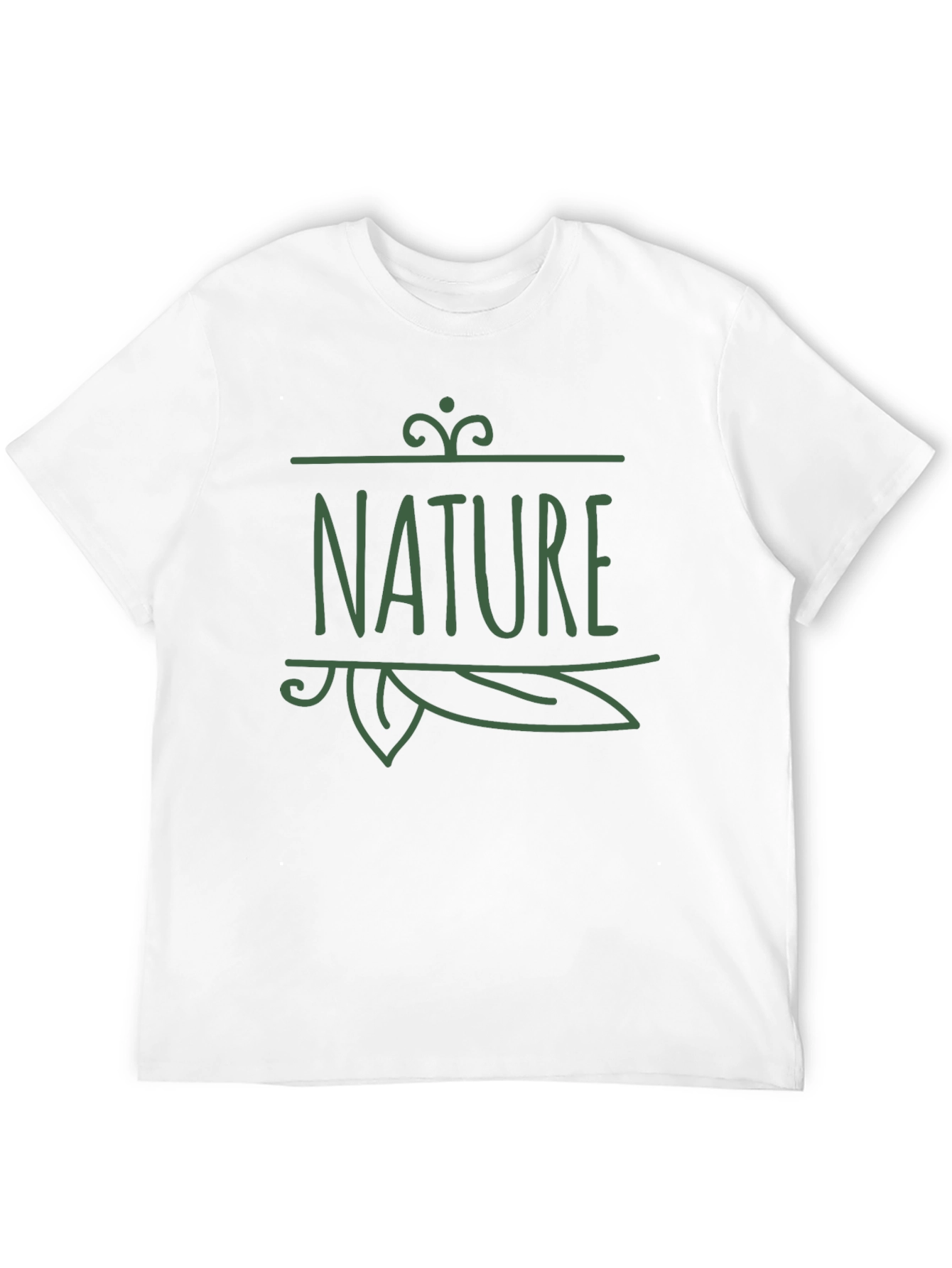 Nature Graphic Tee - Soft Cotton Blend