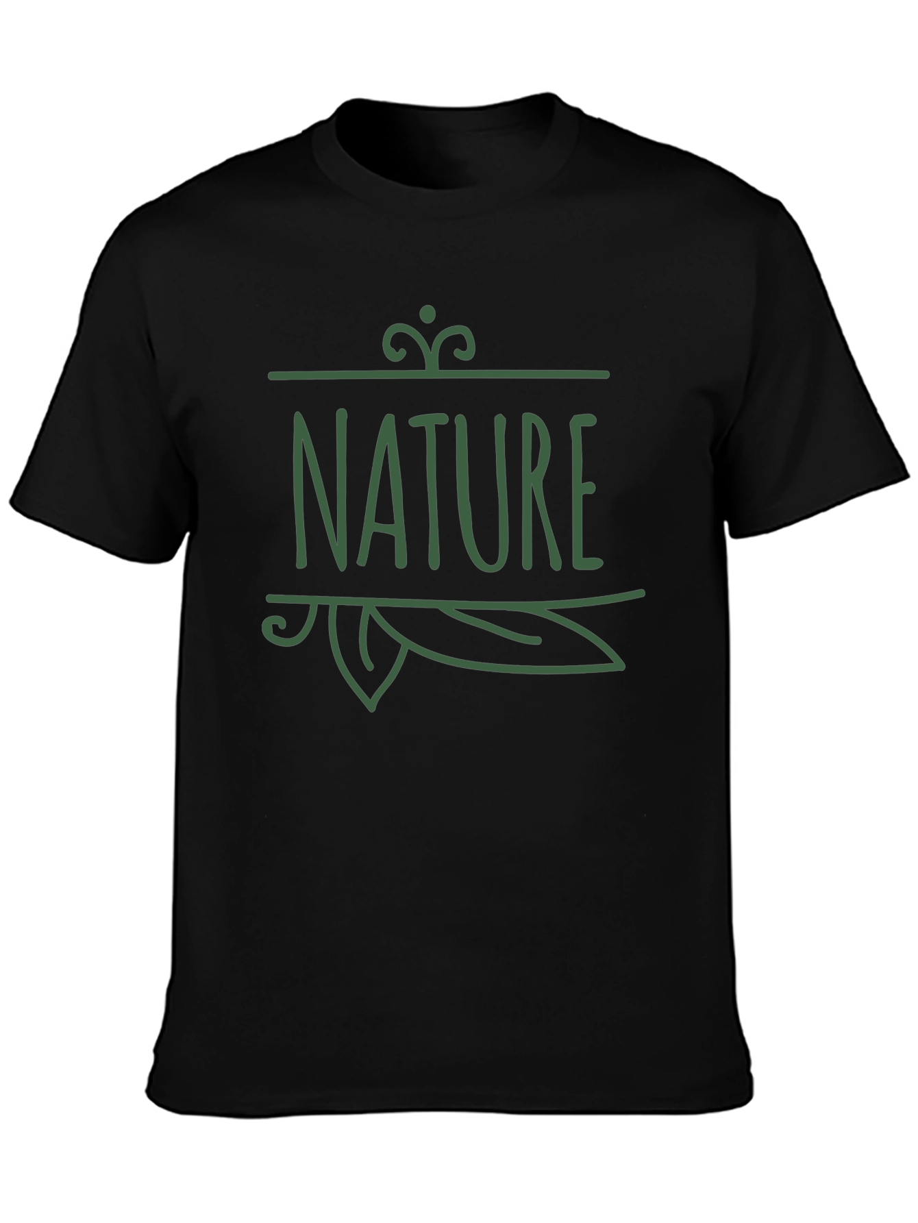 Nature Graphic Tee - Soft Cotton Blend