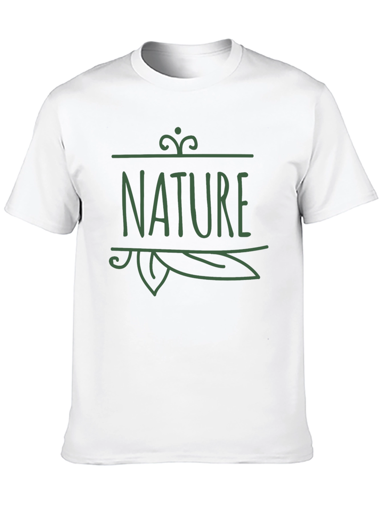 Nature Graphic Tee - Soft Cotton Blend