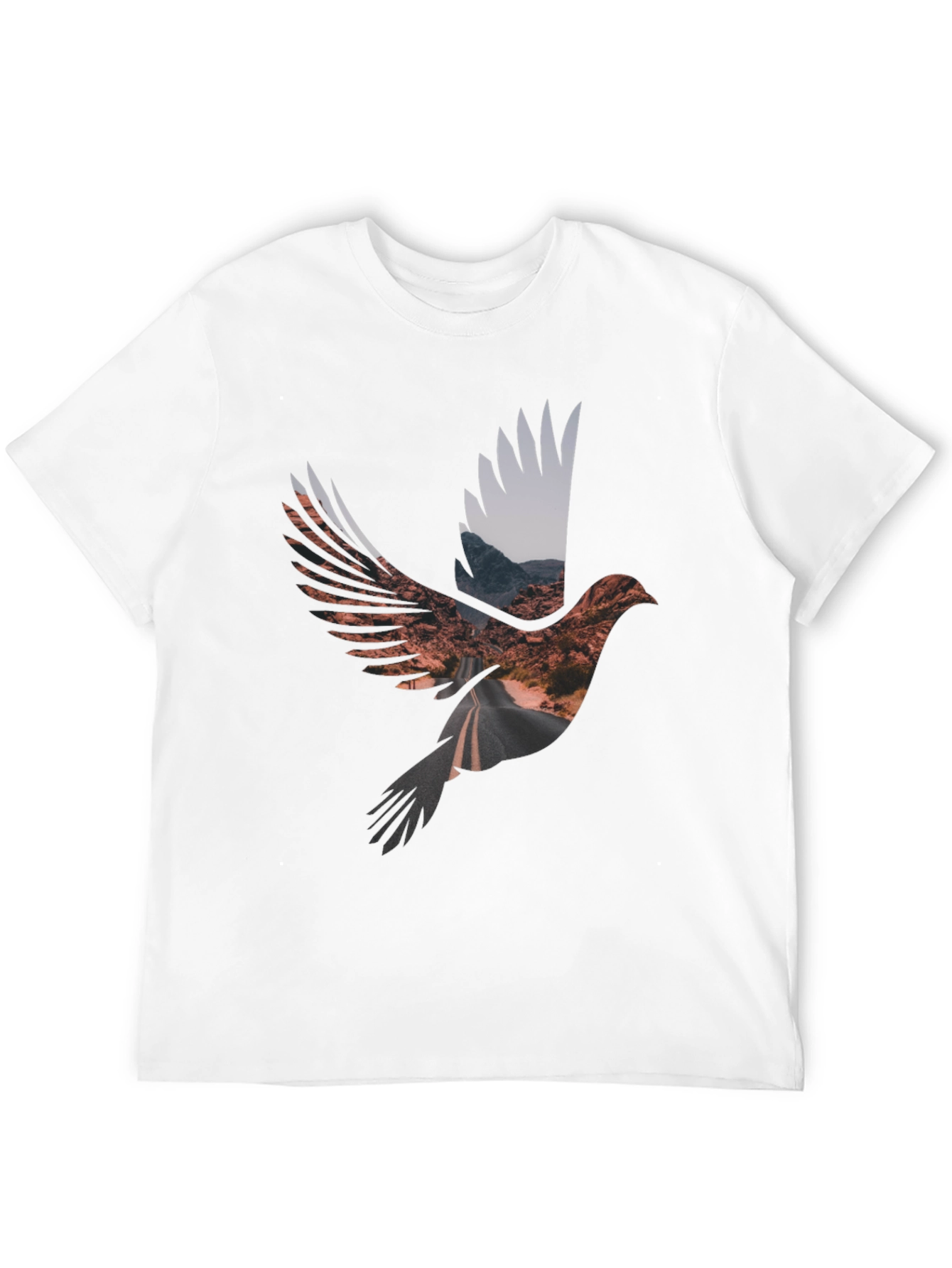 Roadway Bird Graphic Tee - Black