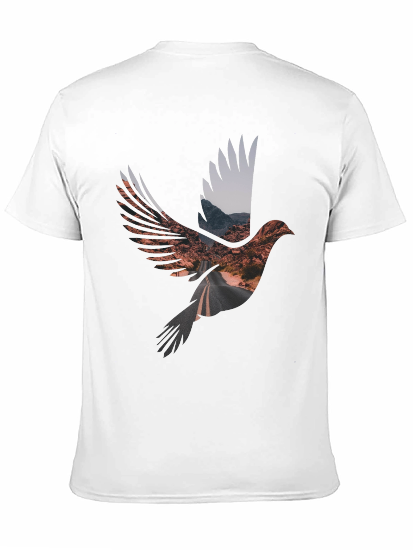 Roadway Bird Graphic Tee - Black