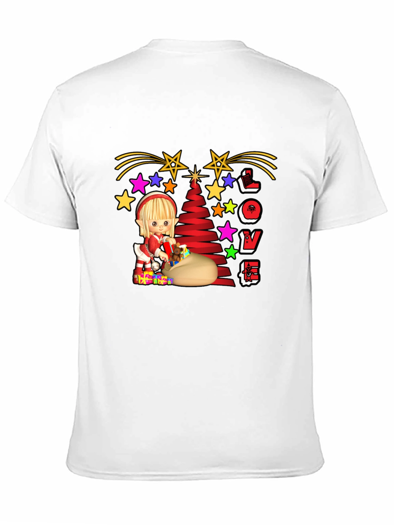 Festive Elf Christmas T-Shirt