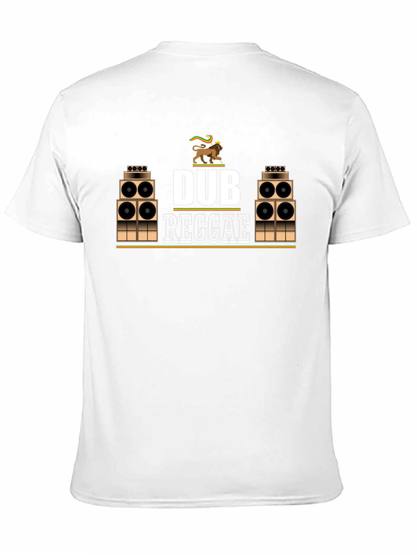 Dub Reggae Black T-Shirt - Jamaican Music