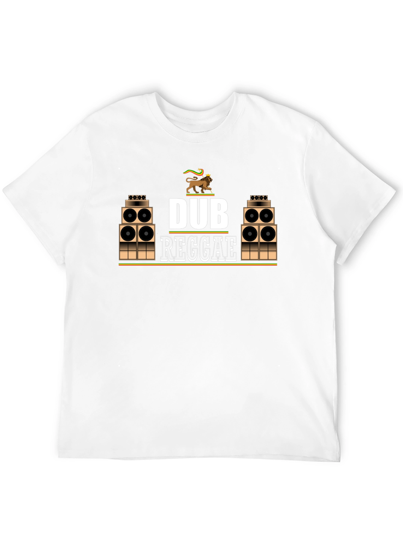 Dub Reggae Black T-Shirt - Jamaican Music