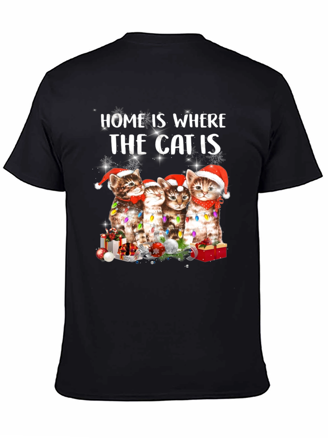 Christmas Cat Lover T-Shirt