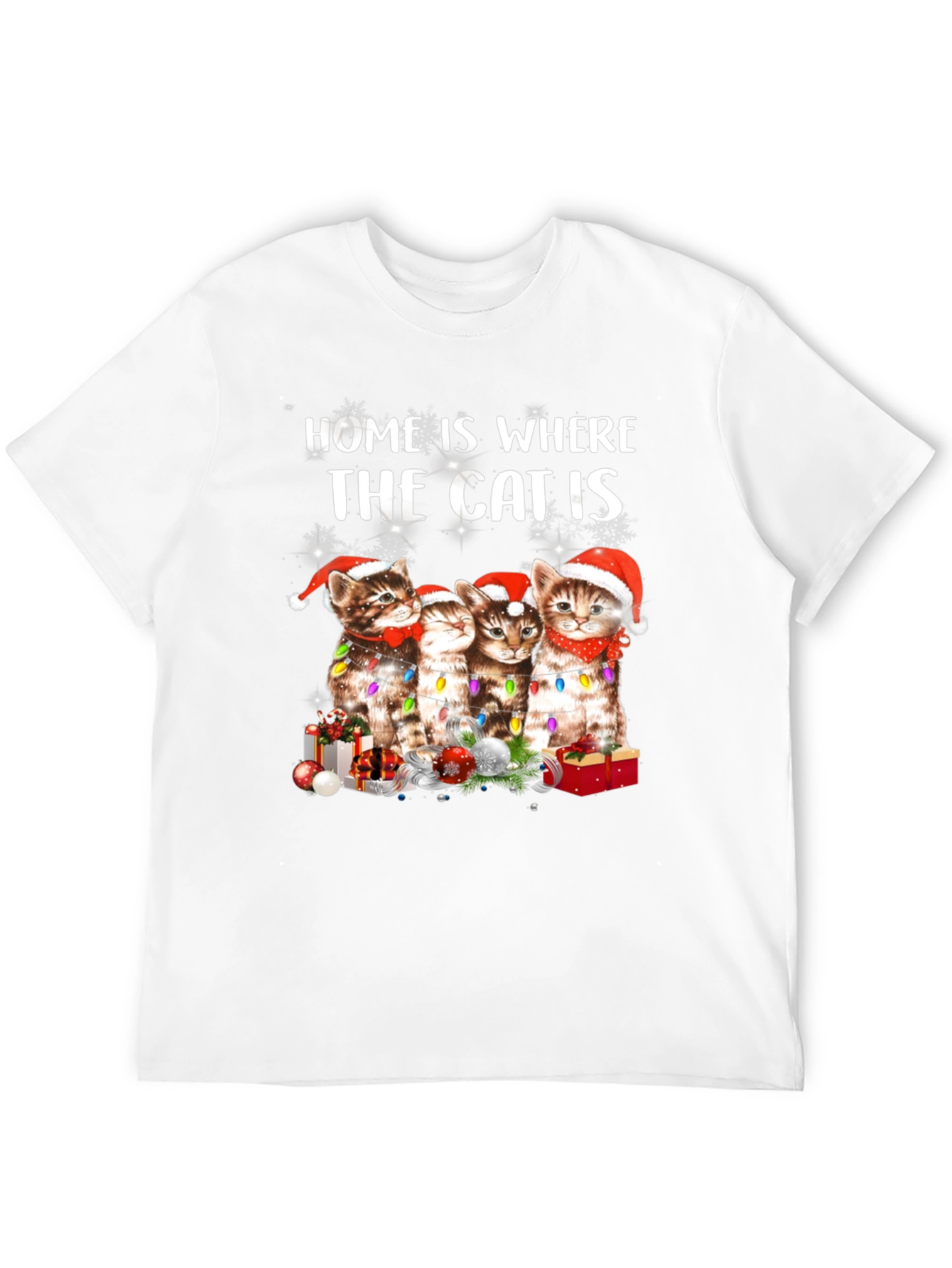 Christmas Cat Lover T-Shirt