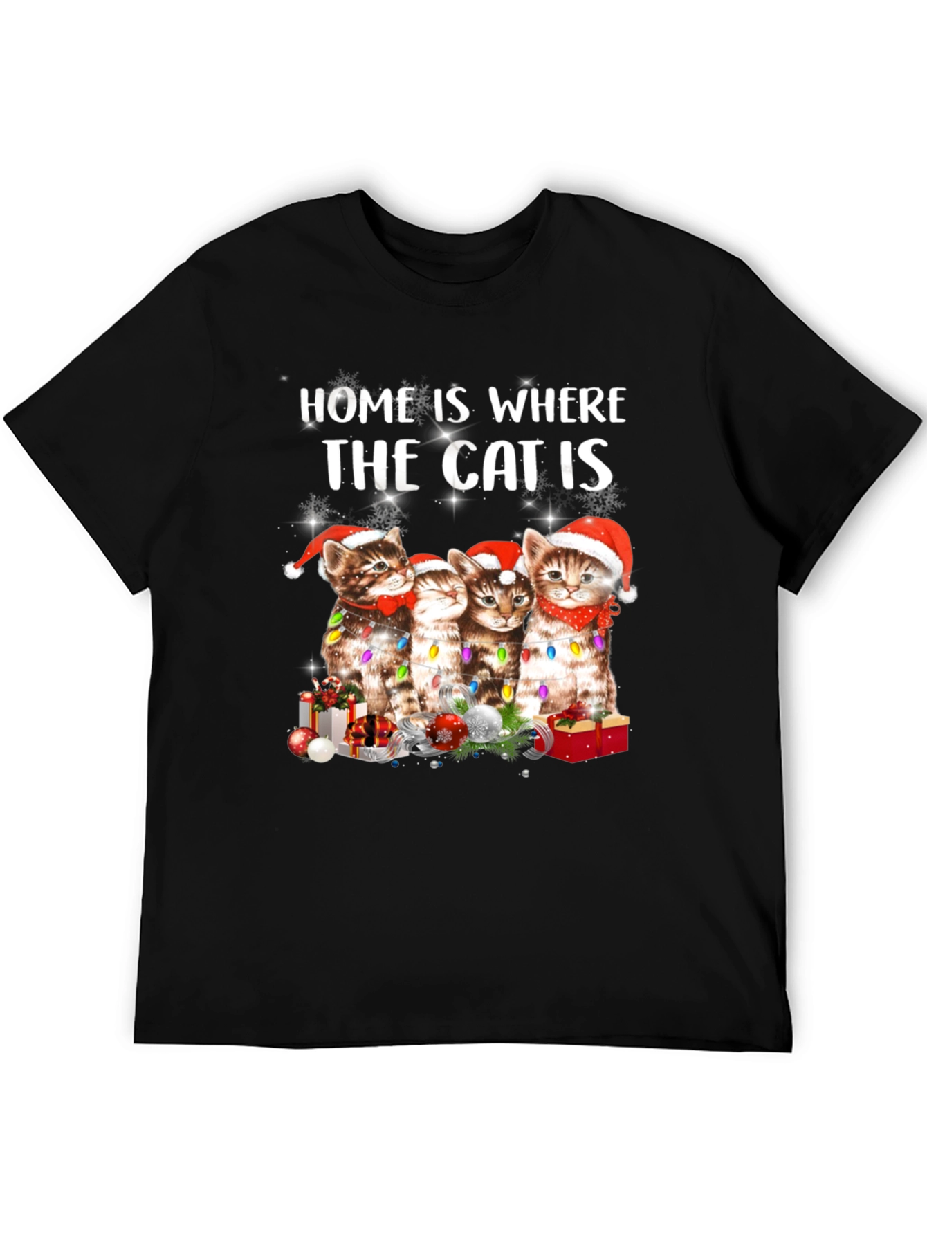 Christmas Cat Lover T-Shirt