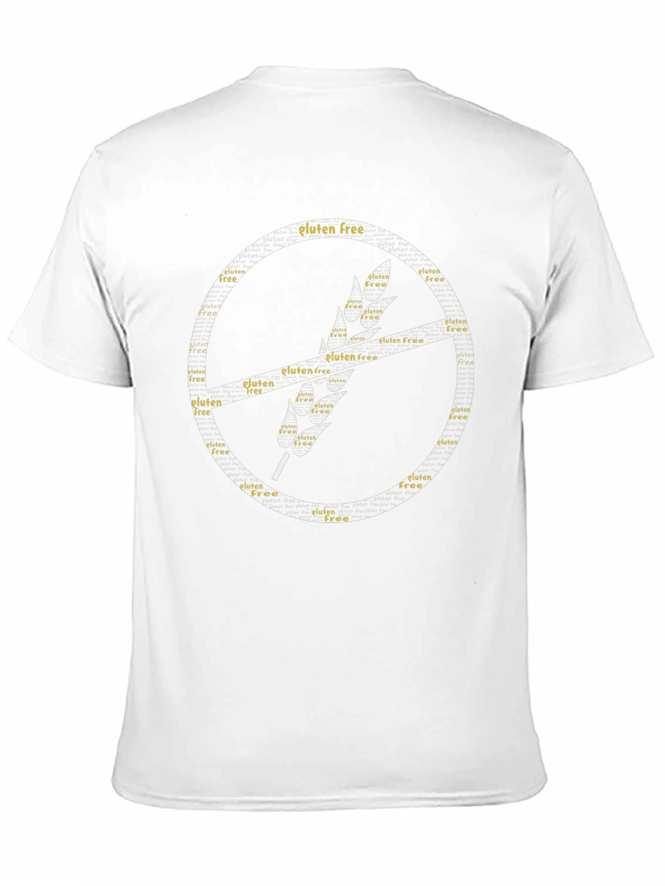 Gluten Free Word Art T-Shirt