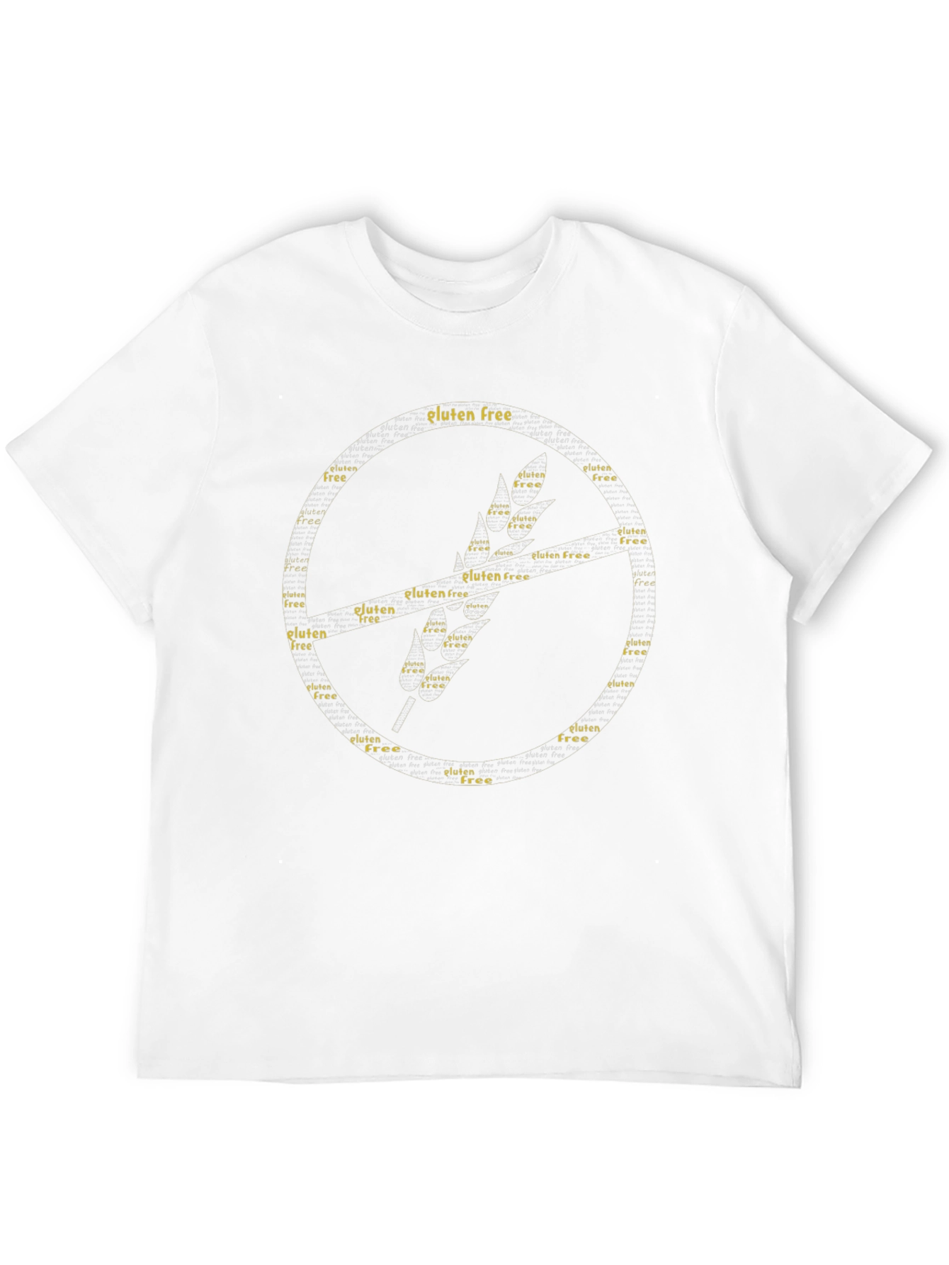 Gluten Free Word Art T-Shirt