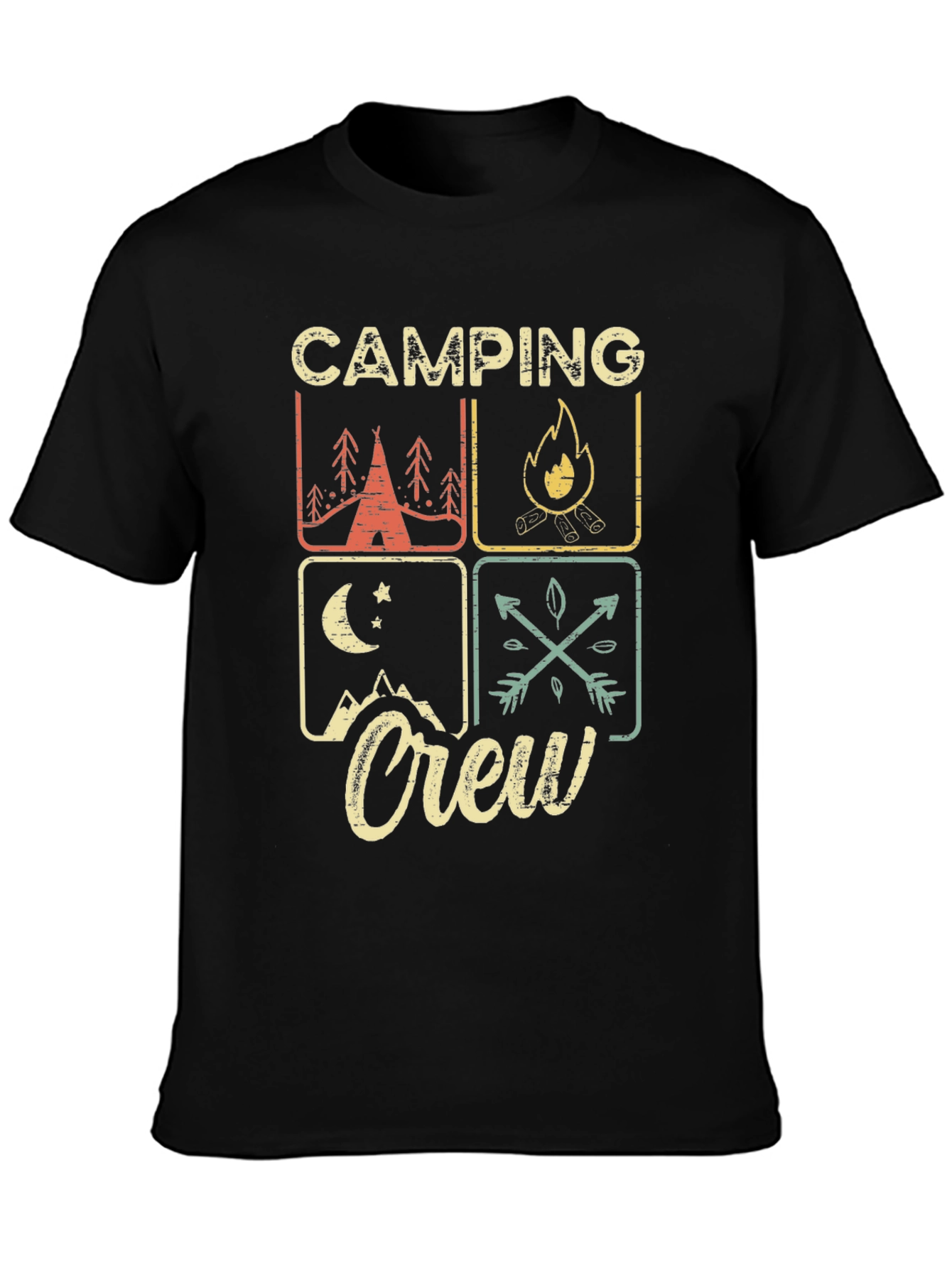 Camping Crew Graphic T-Shirt