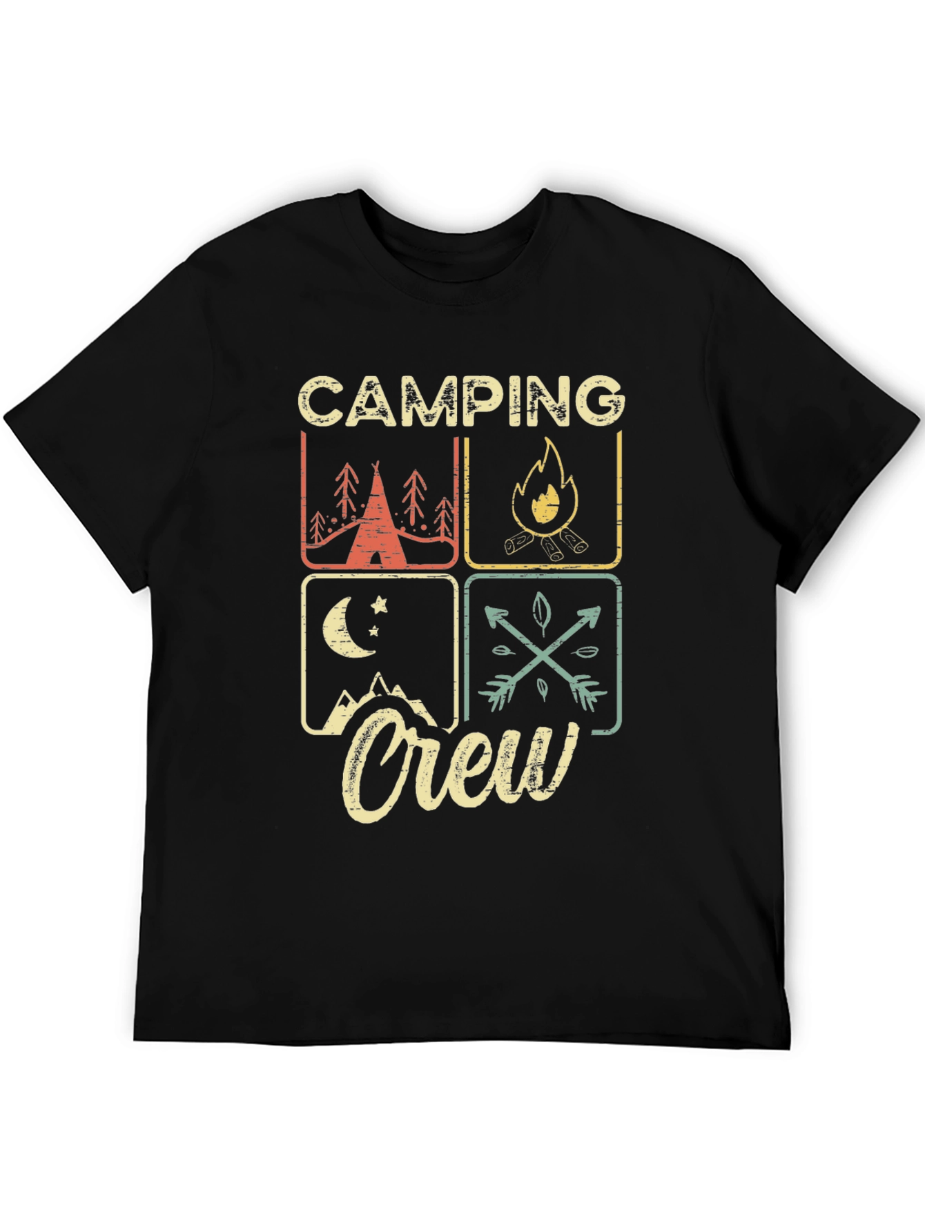 Camping Crew Graphic T-Shirt