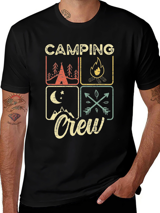 Camping Crew Graphic T-Shirt