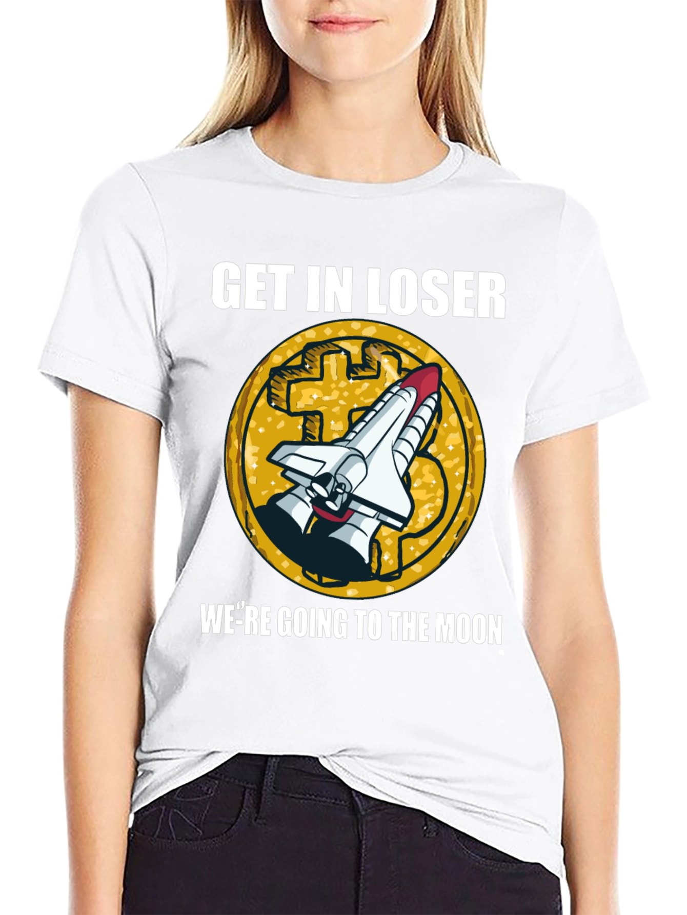 Get In Loser Moon T-Shirt