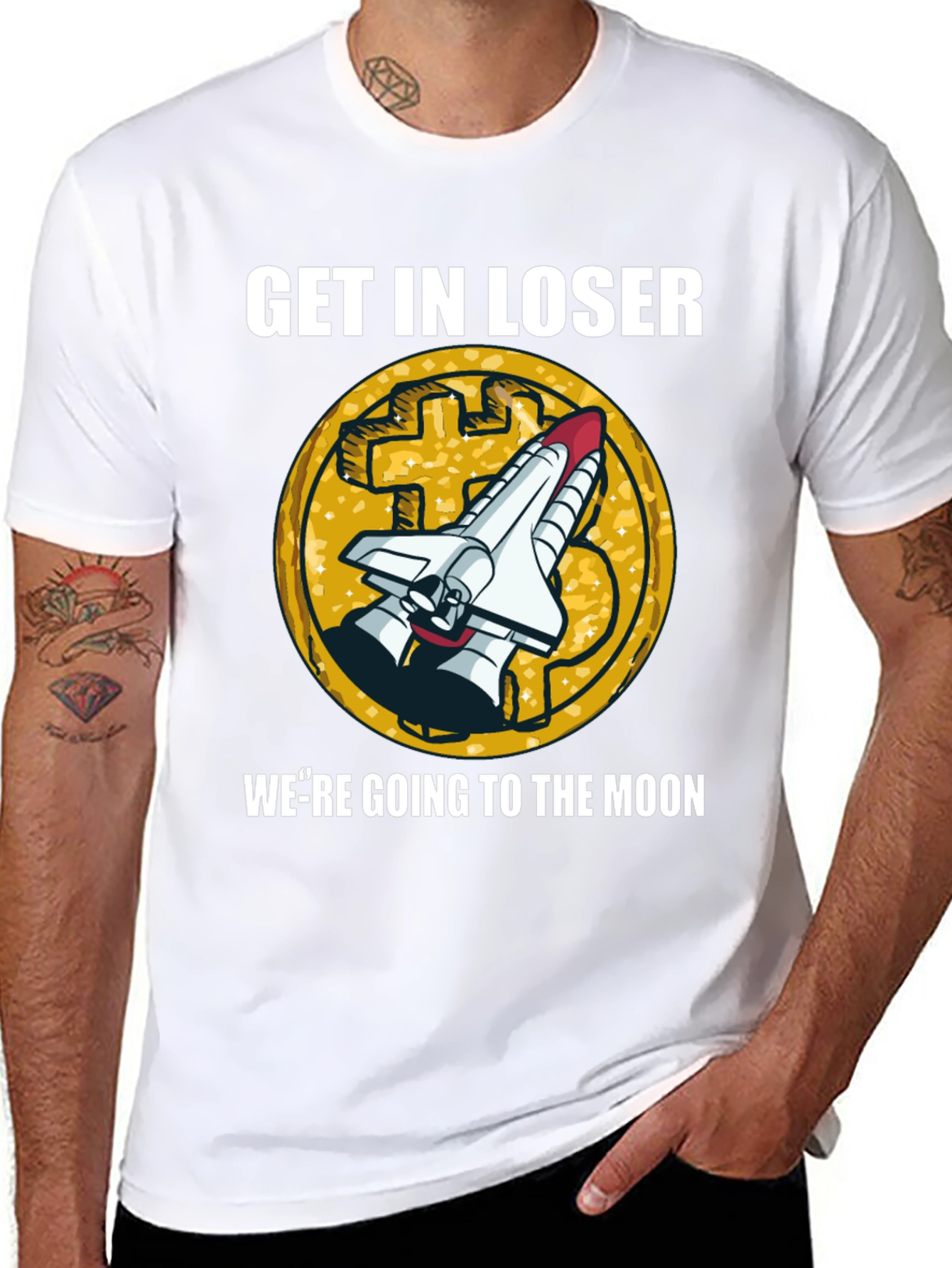 Get In Loser Moon T-Shirt